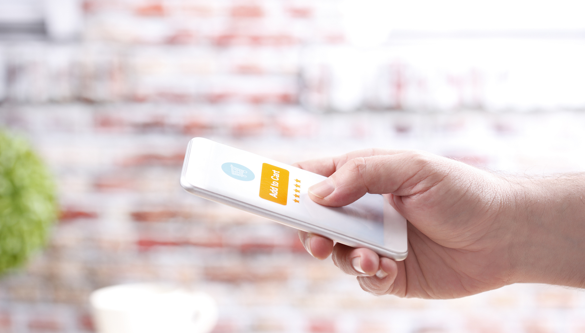 shopping with smart phone