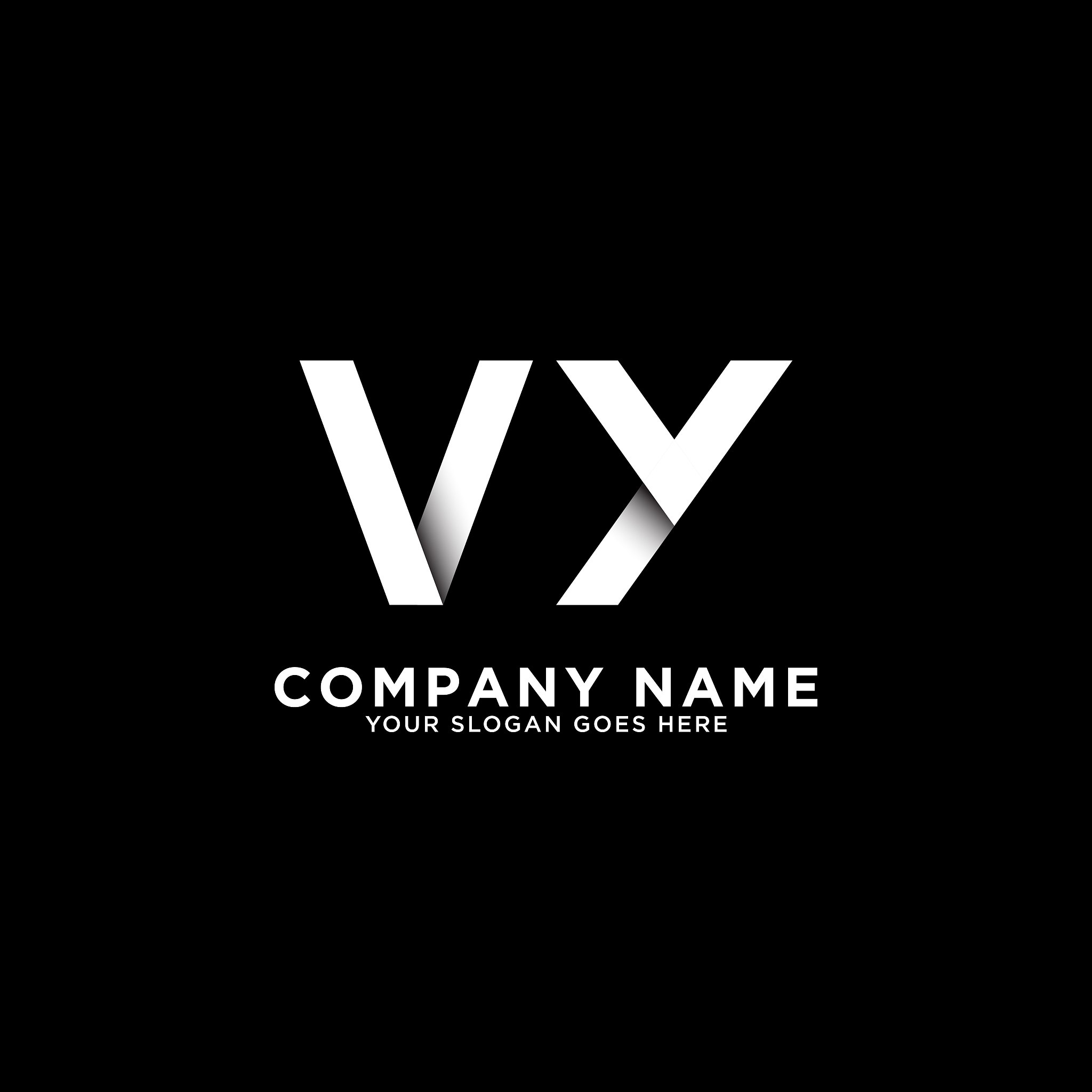 v letter logo designs, clean and clever logo template