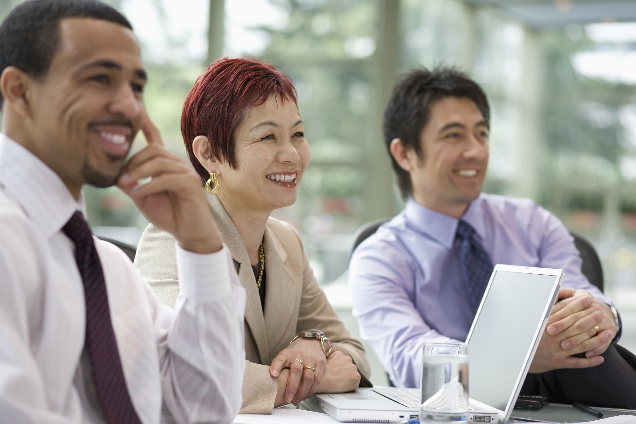 business people in meeting