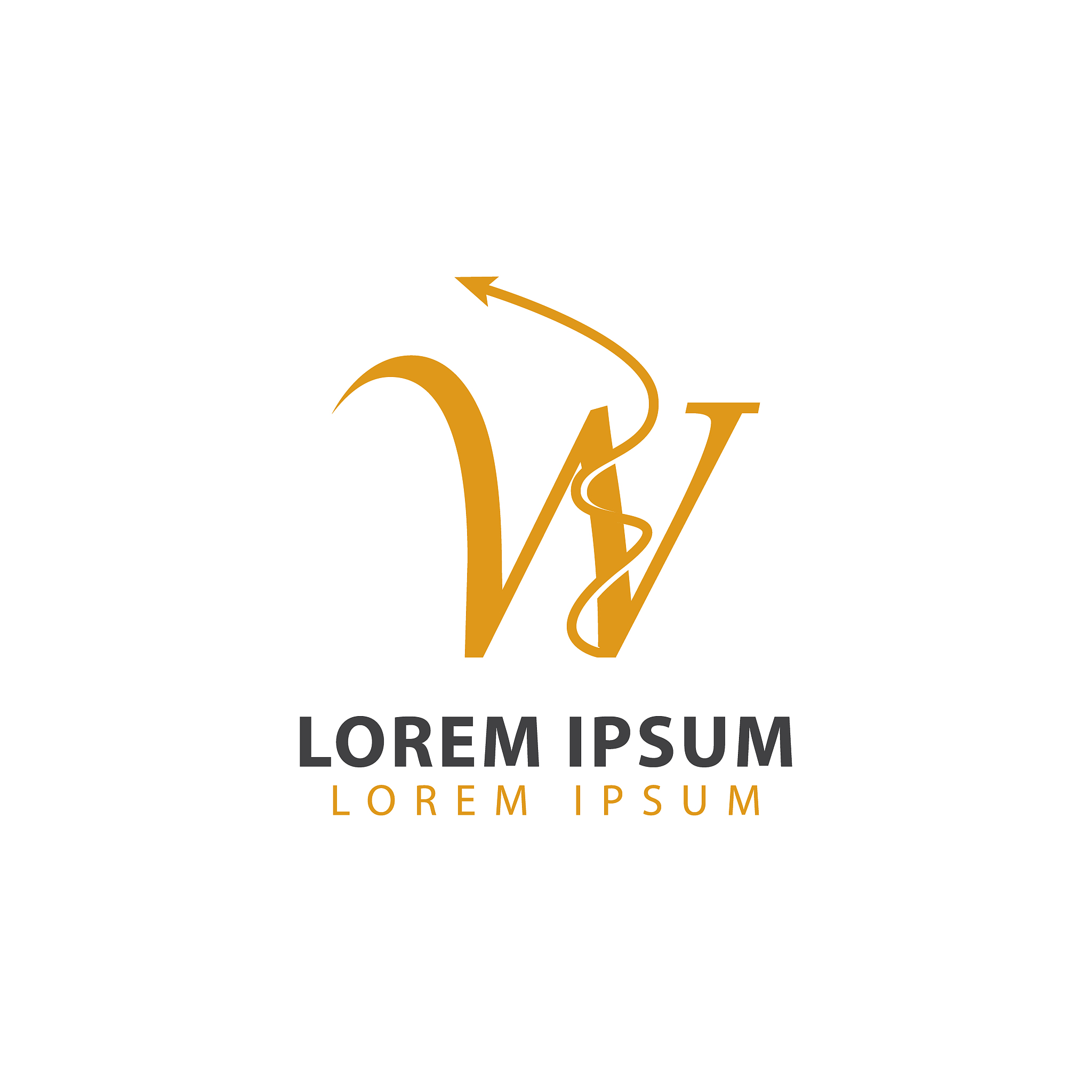 wedding organizer logo design. wedding organizer vector illustra