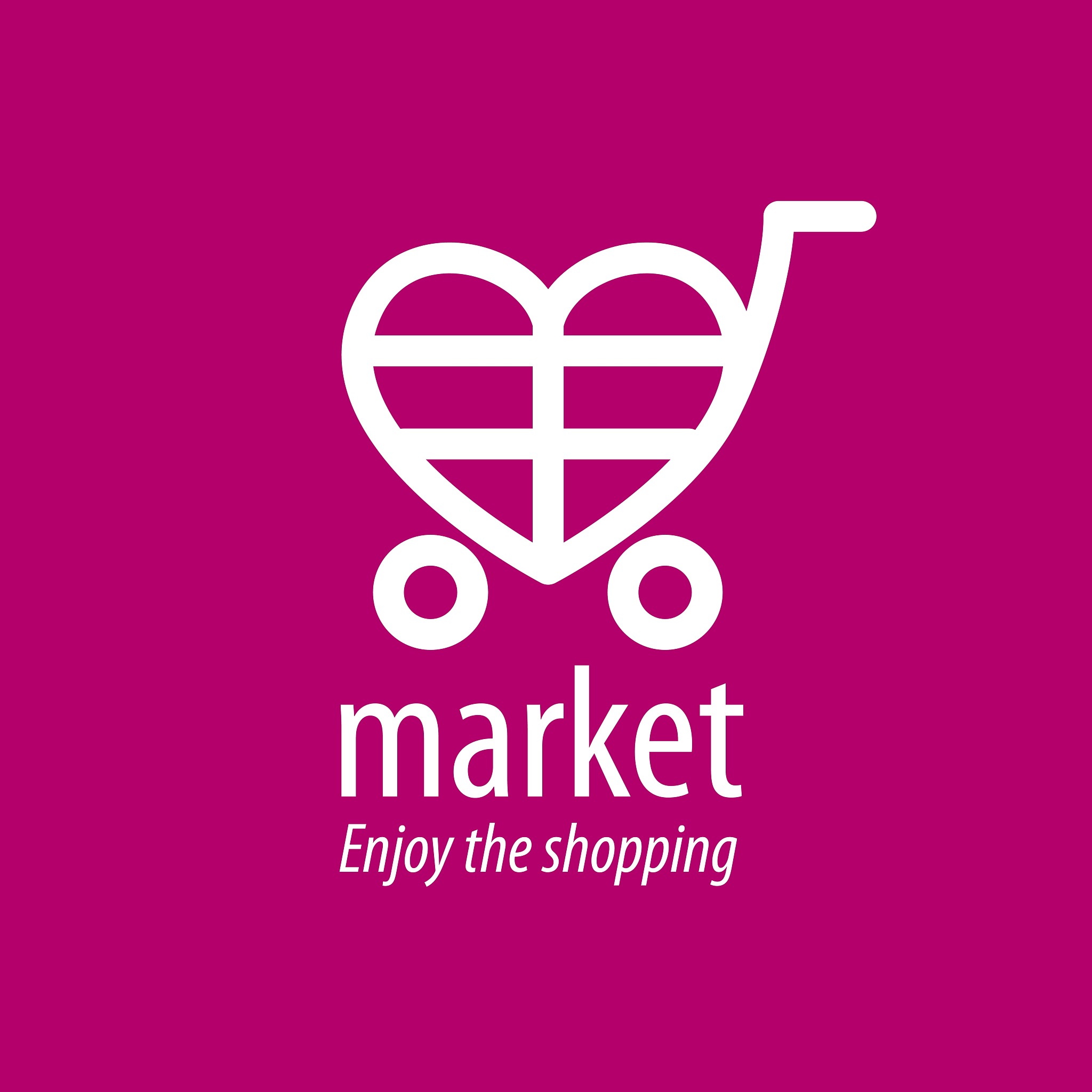 vector shopping logo