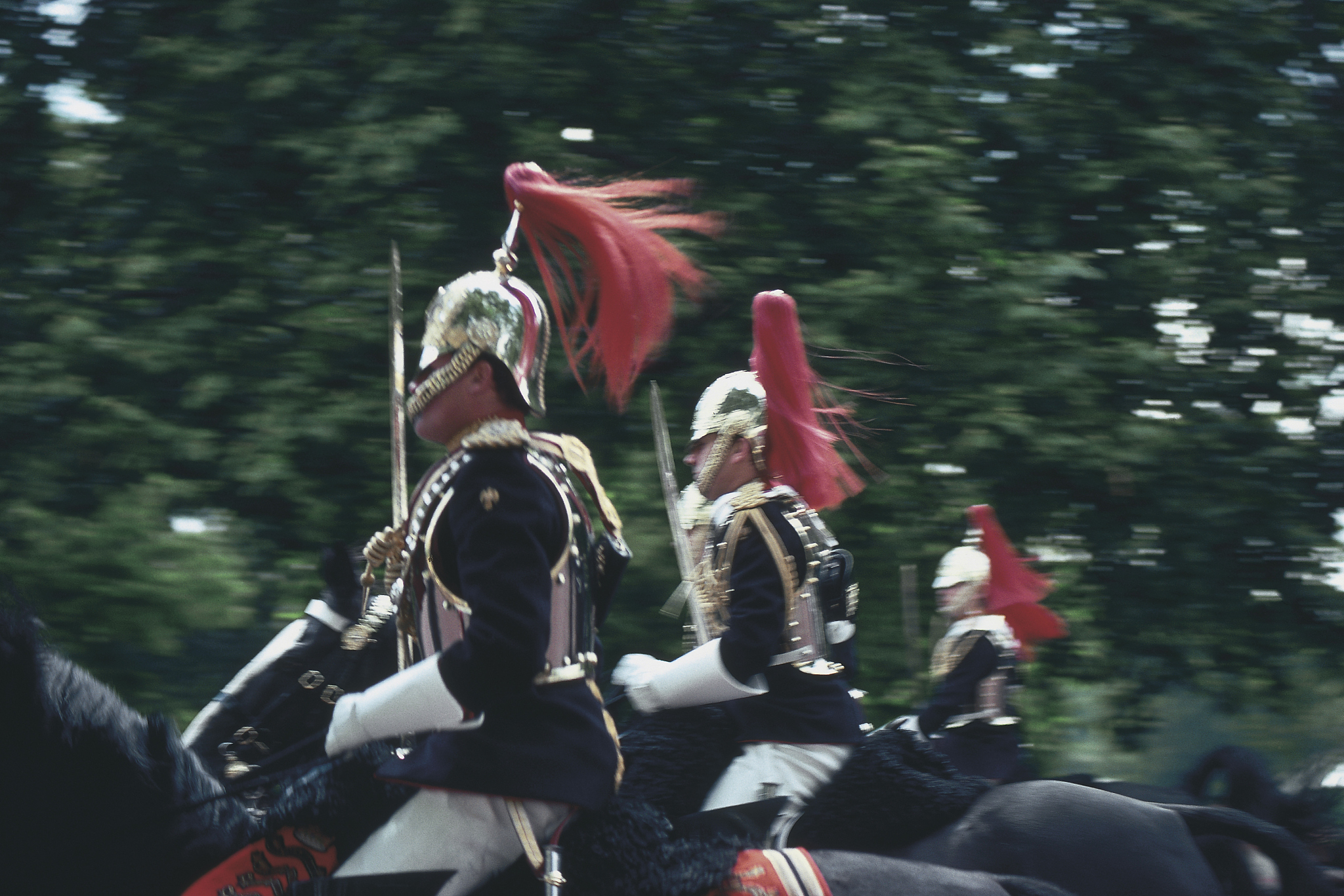 men on horseback