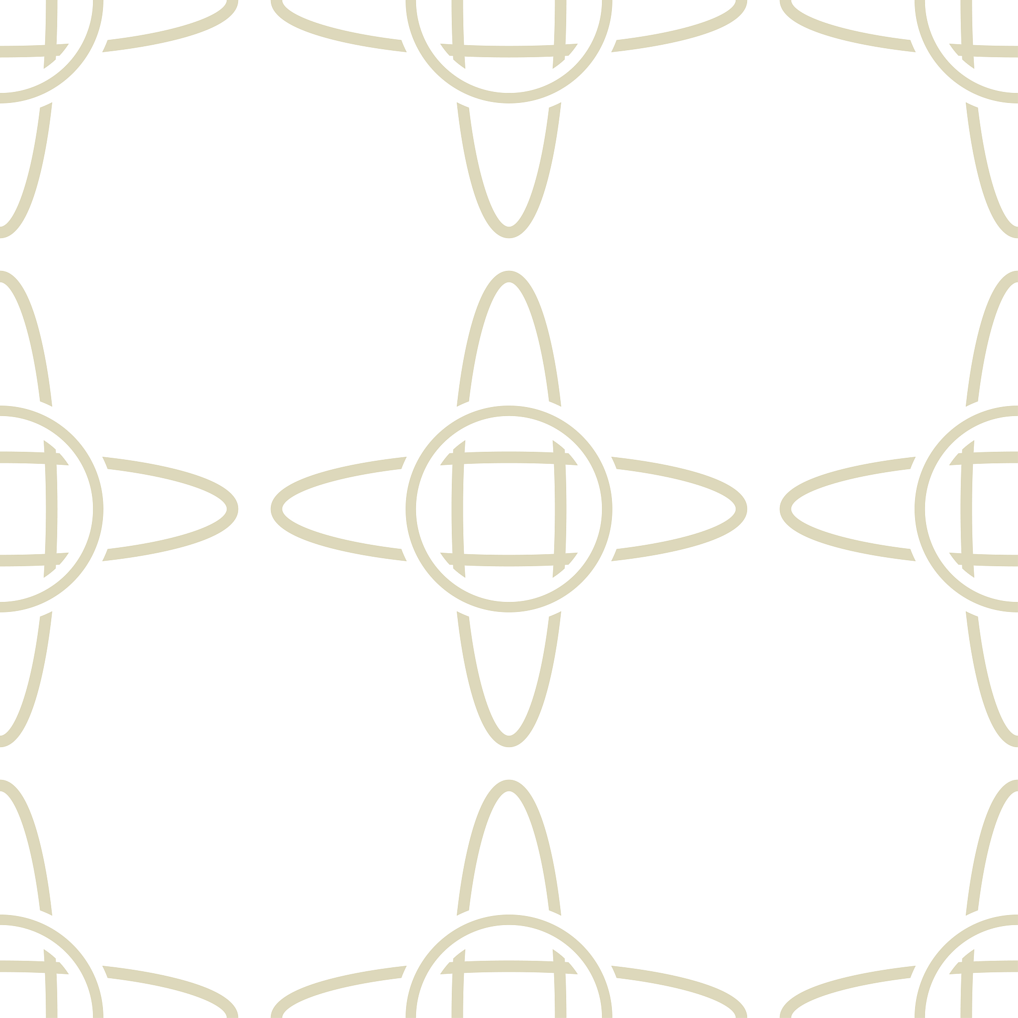 geometric seamless background. olive green round pattern on whit