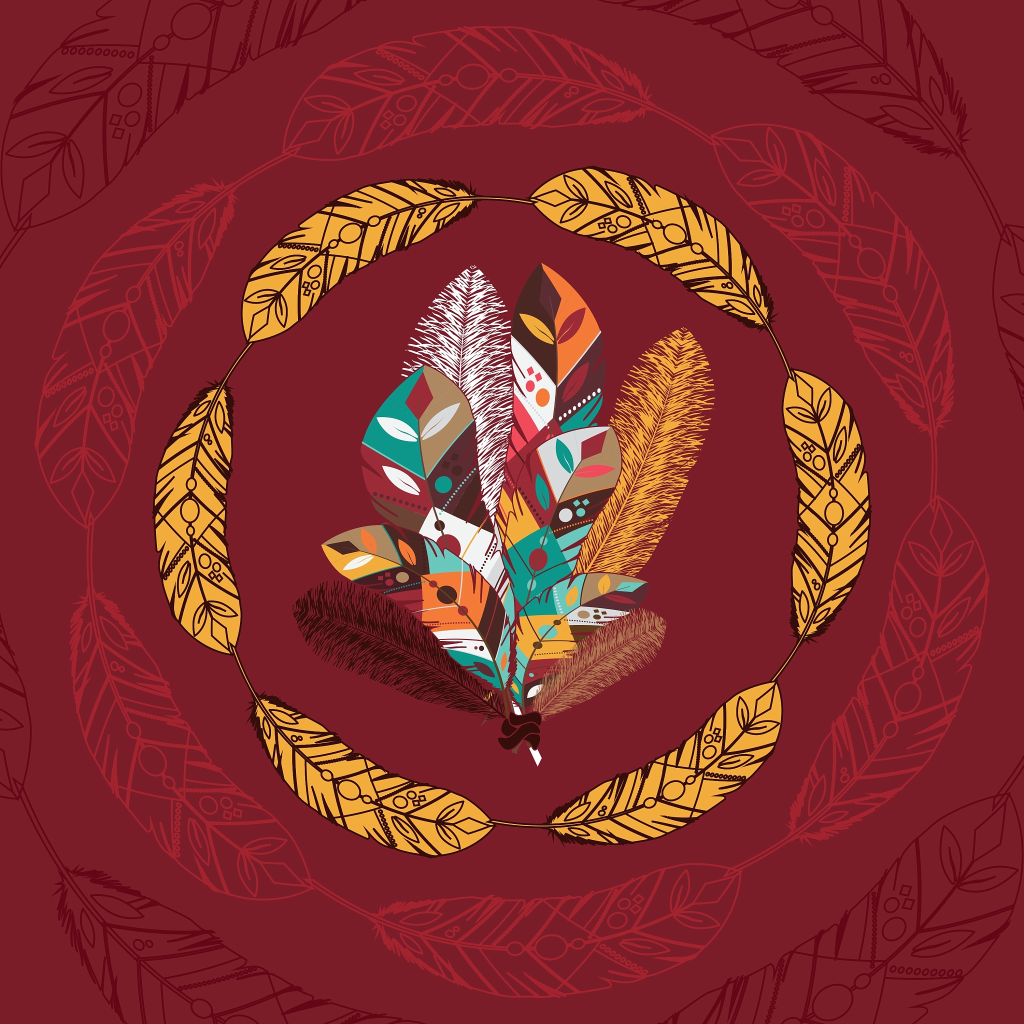 在第一个地址图片的风格基础上融合品牌CTMOL以中国传统文化与潮流文化碰撞为主题的封面插图 图片简单 黑色背景中飘着小藏红花和星光风格简单 颜色鲜艳大胆 翻译成英文