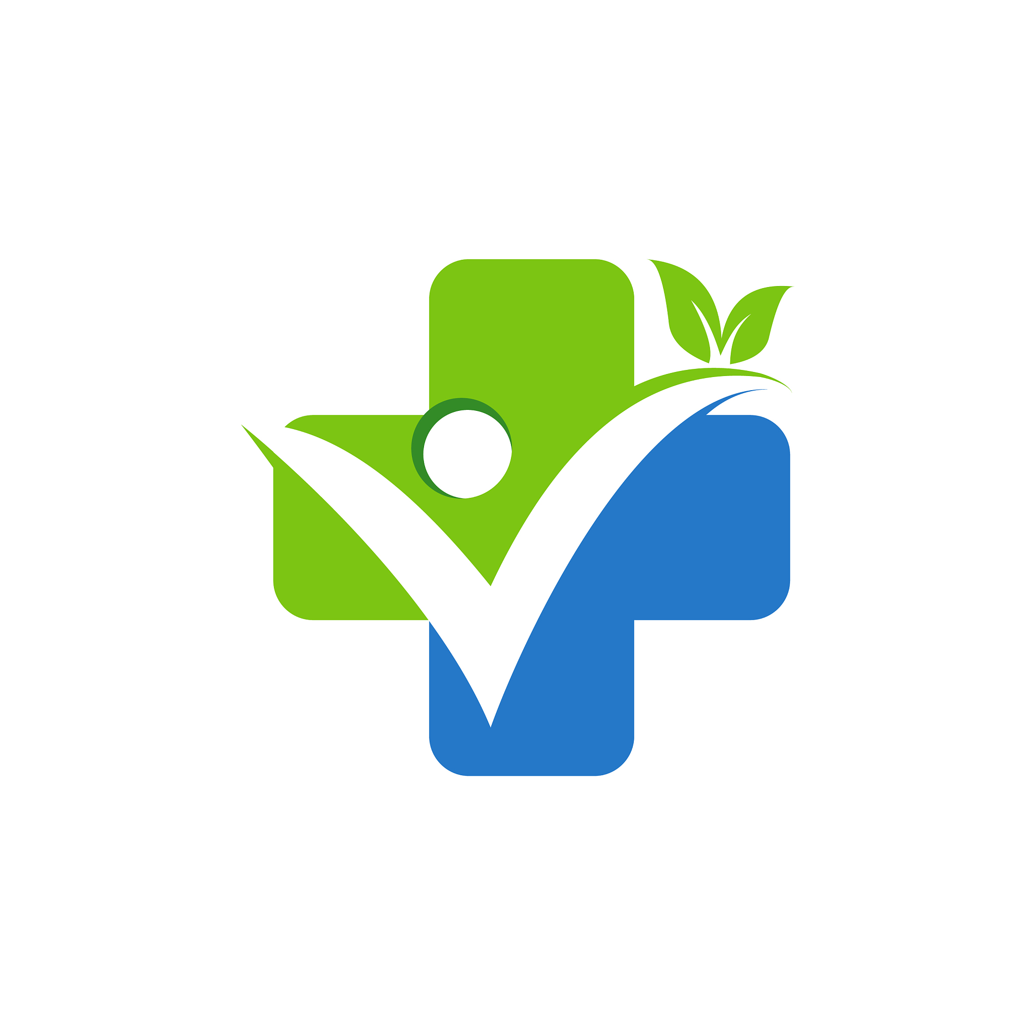 plus medical logo icon symbol design