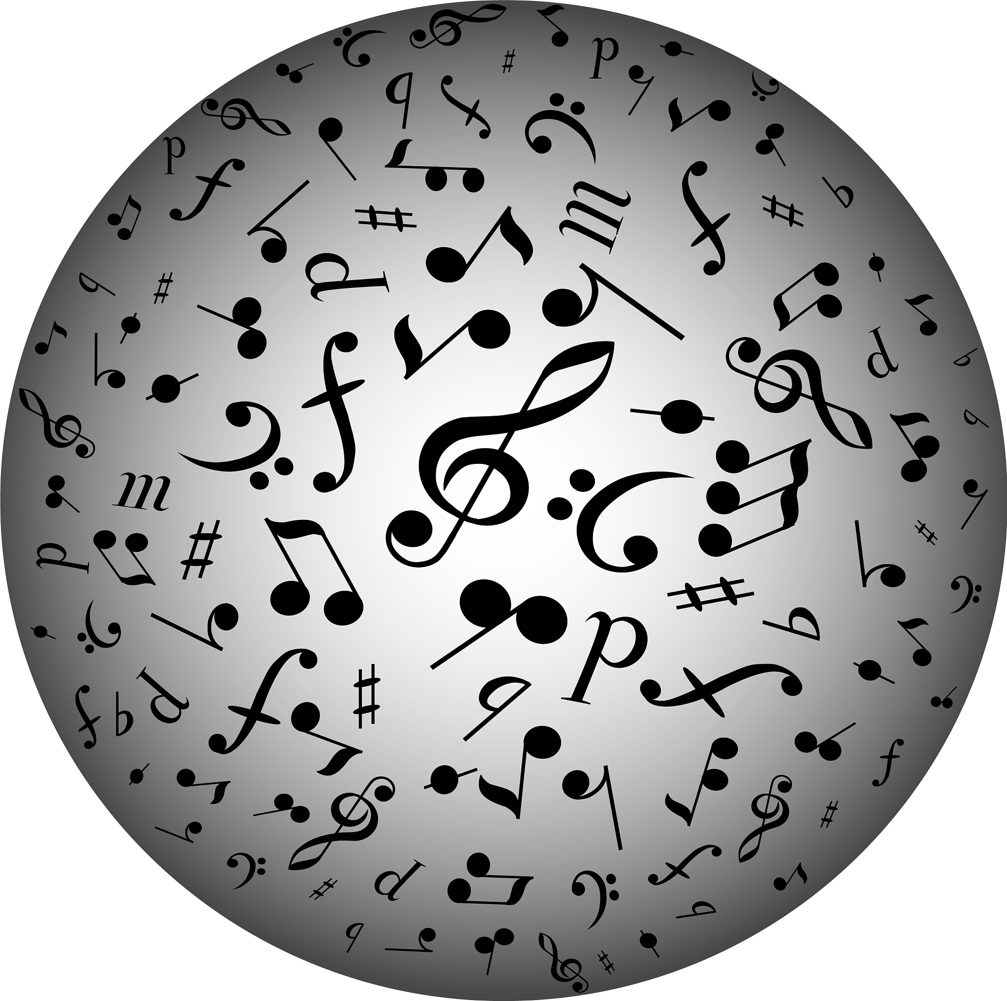 abstract music background