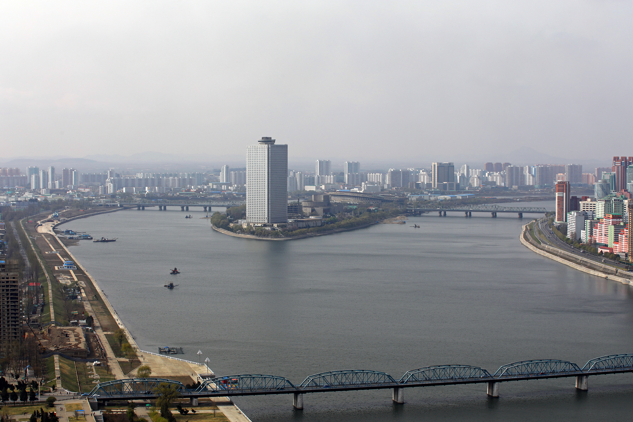 view of pyongyang