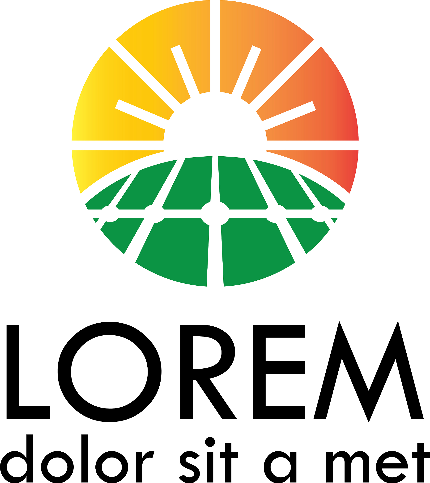 solar energy symbol logo