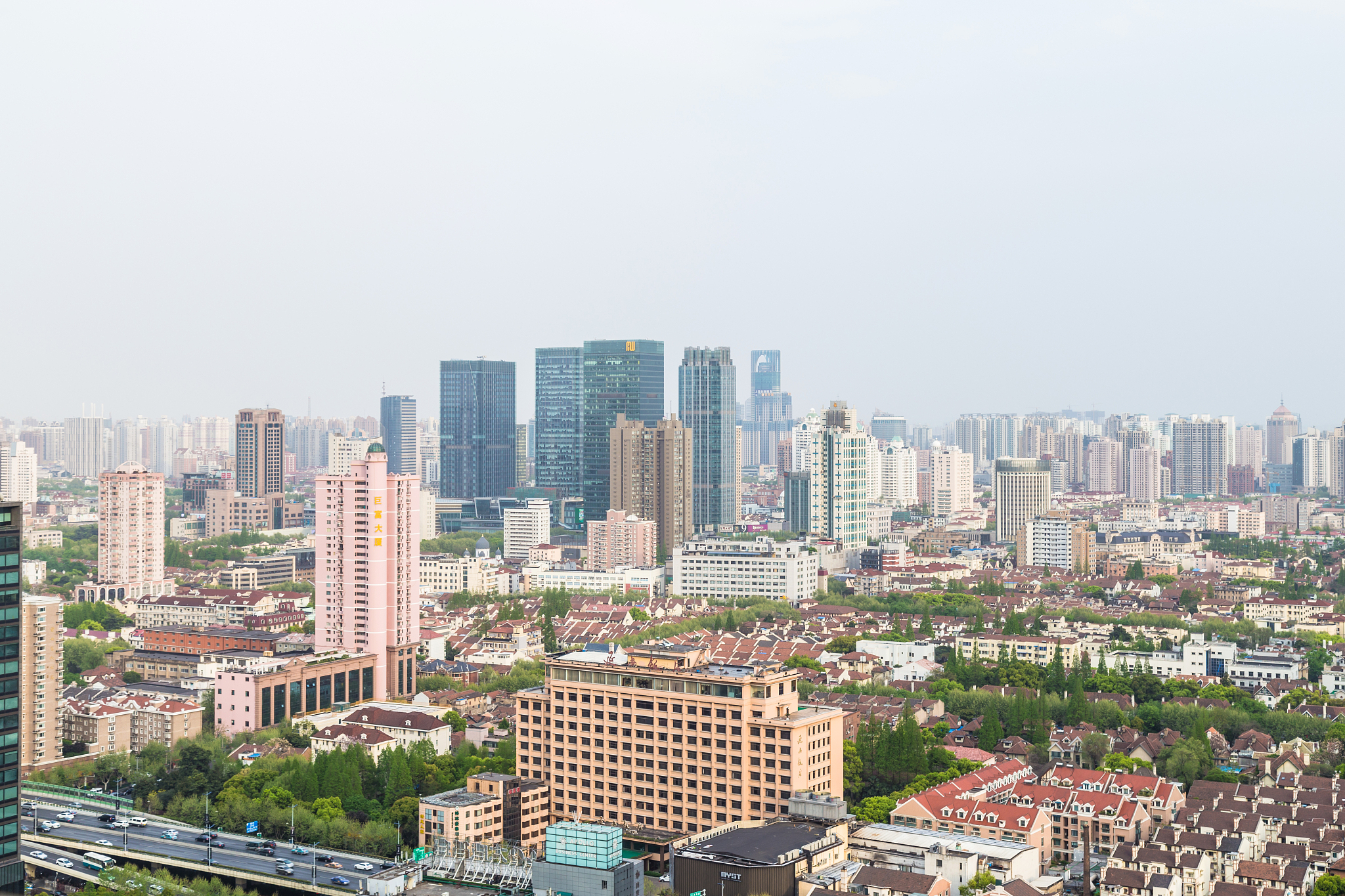 shanghai cityscape