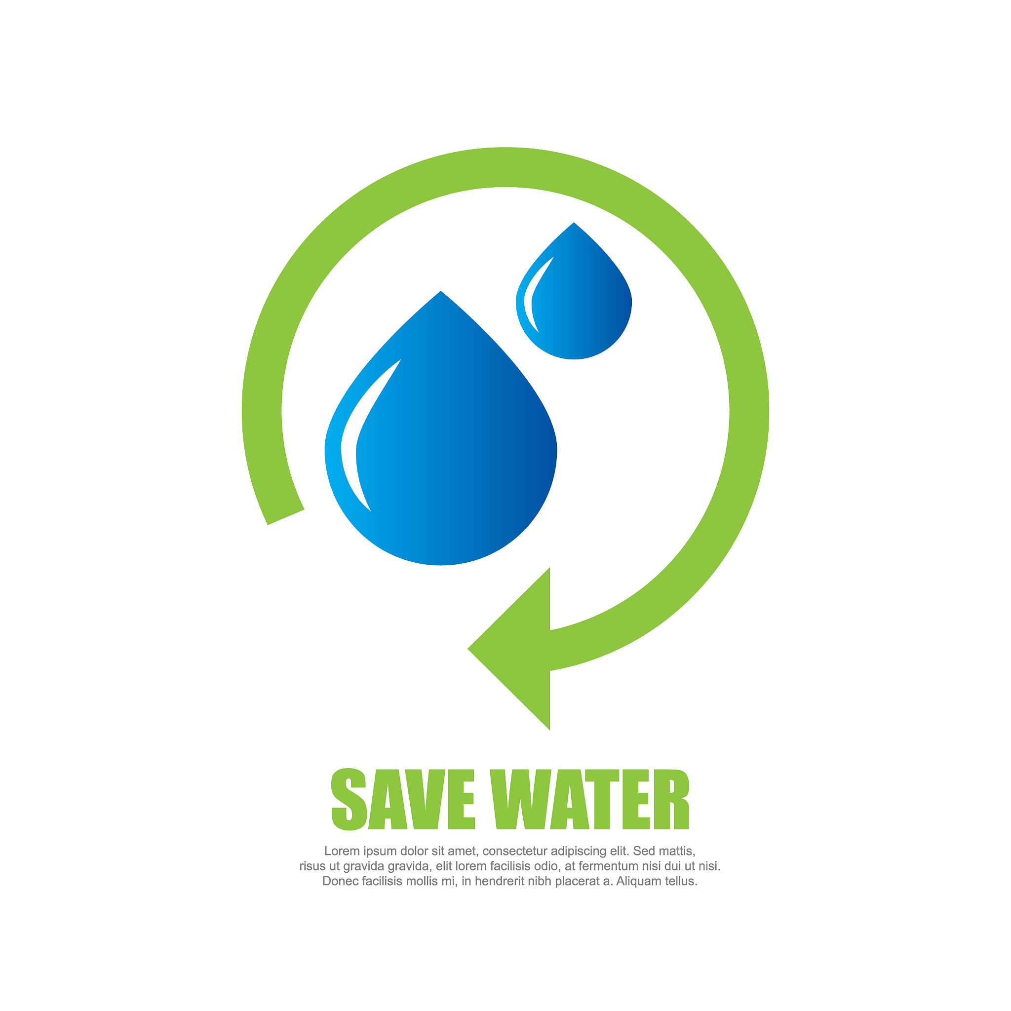 save water