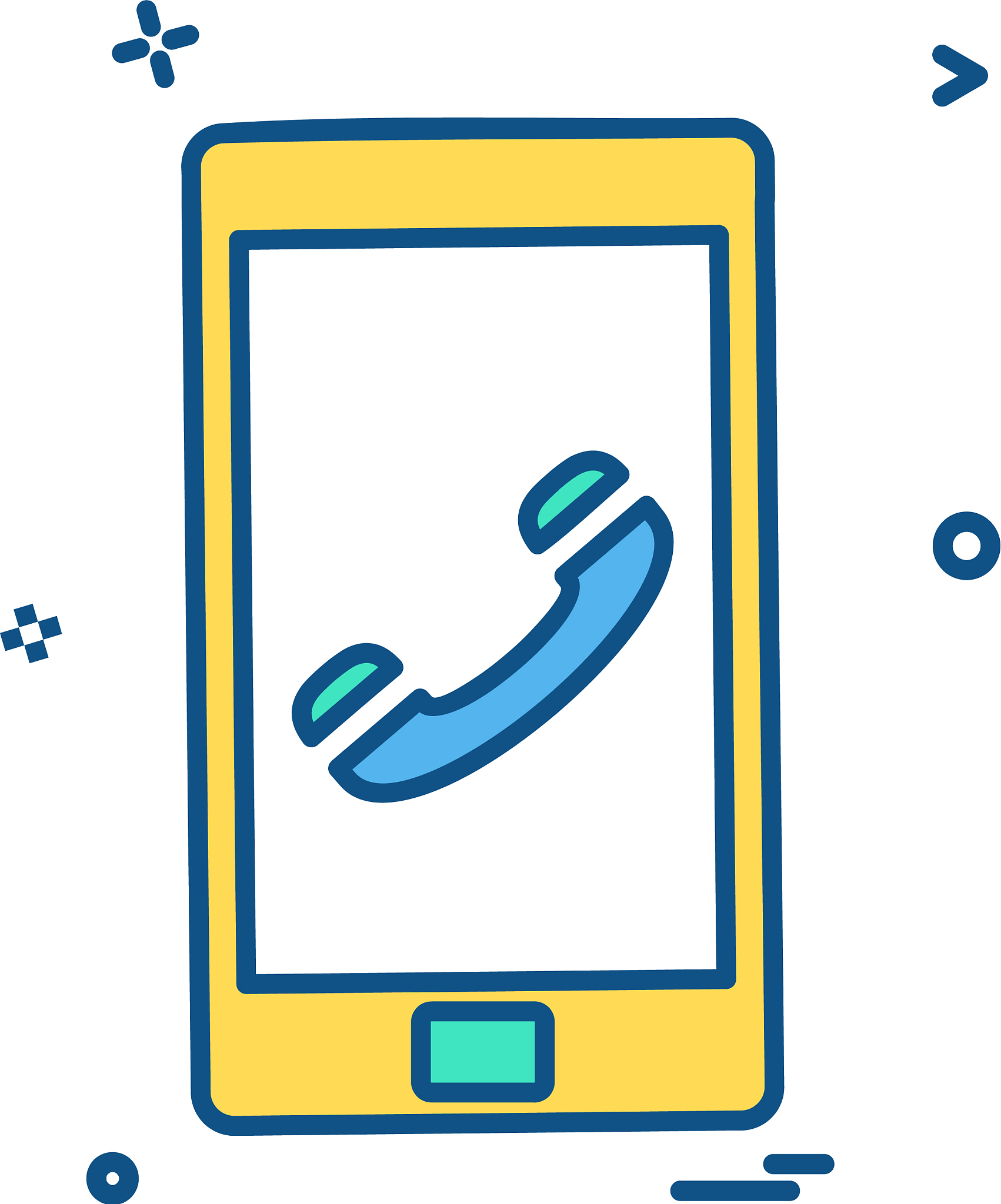 call phone icon design