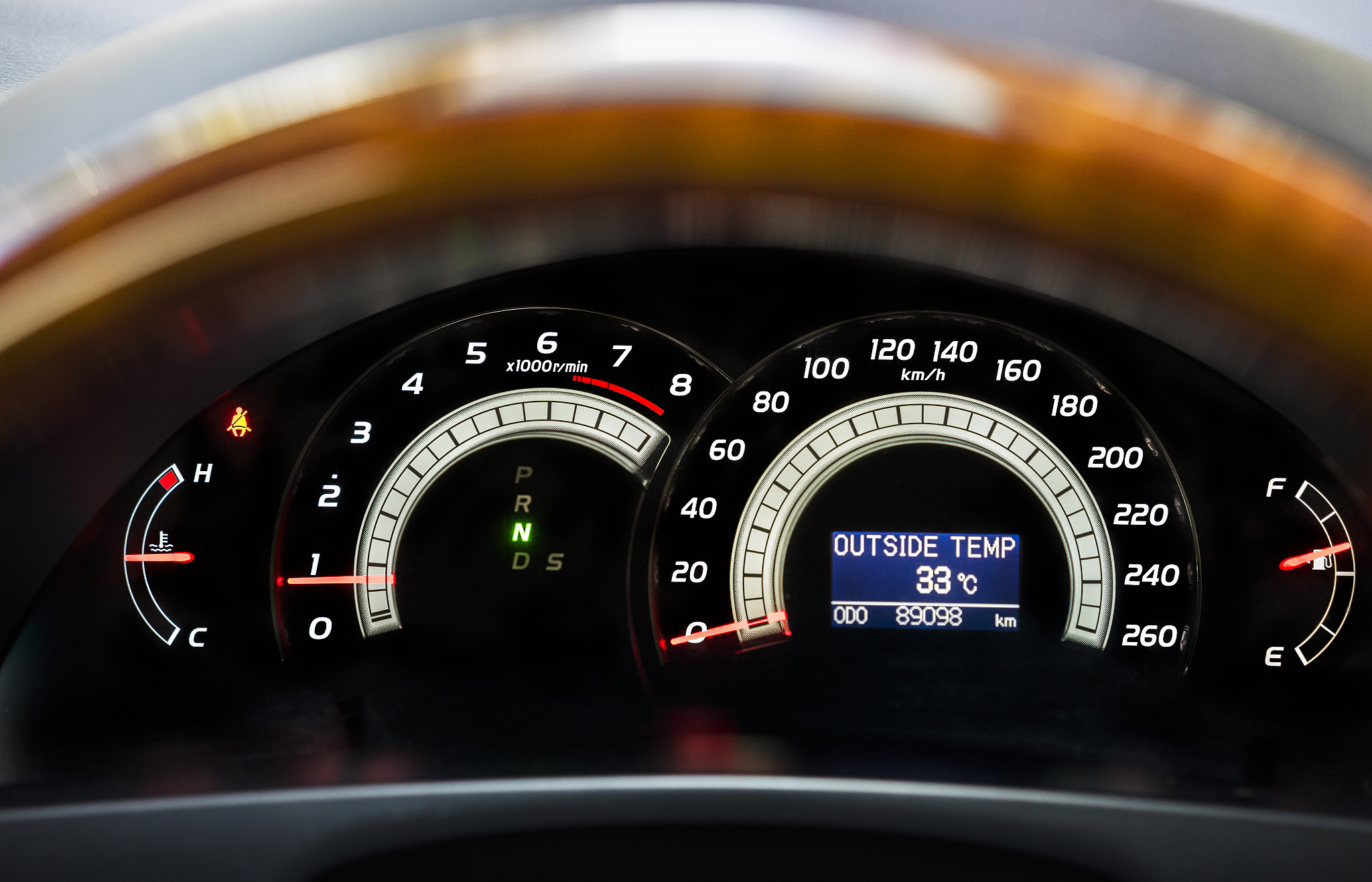 car dashboard