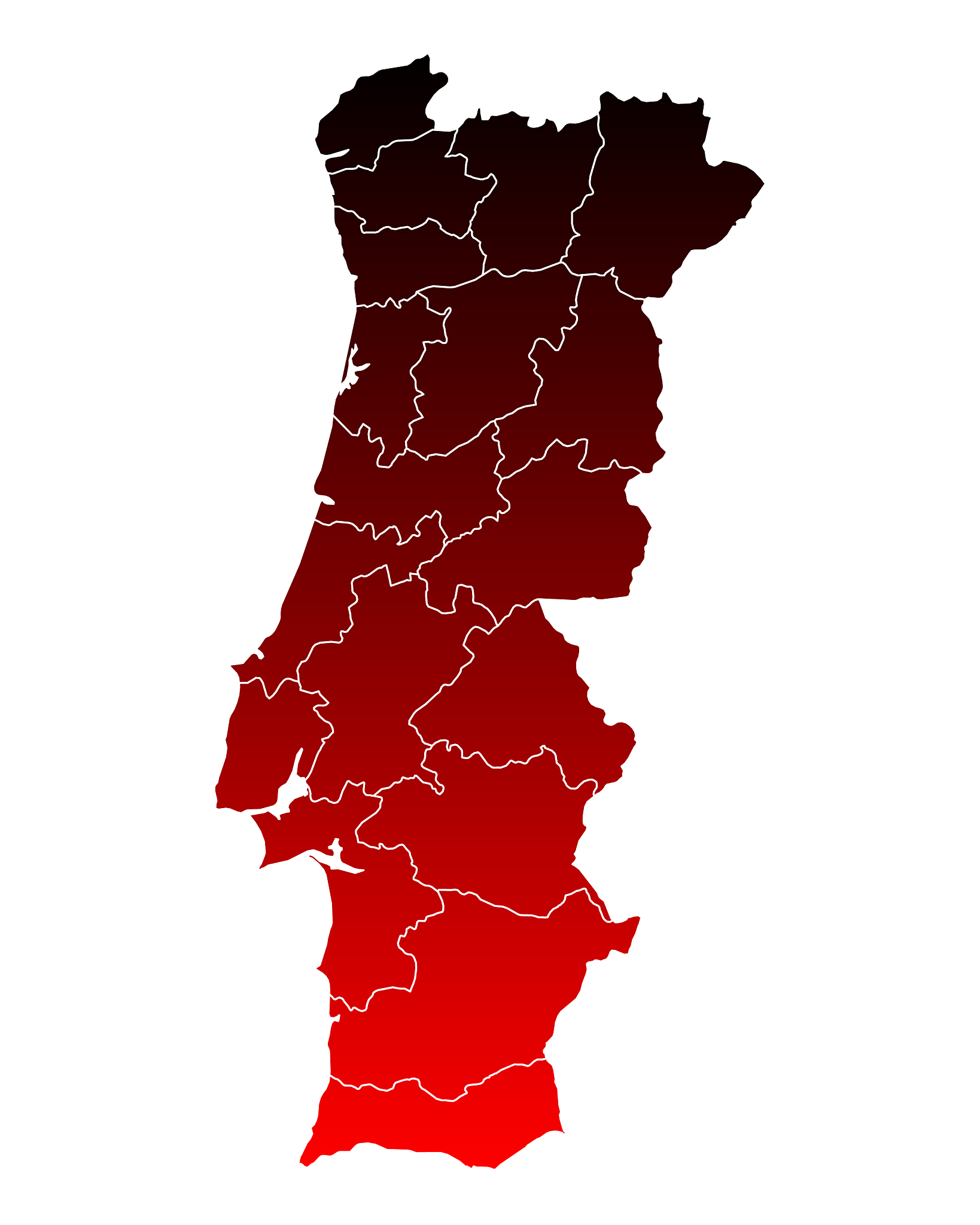 map portugal