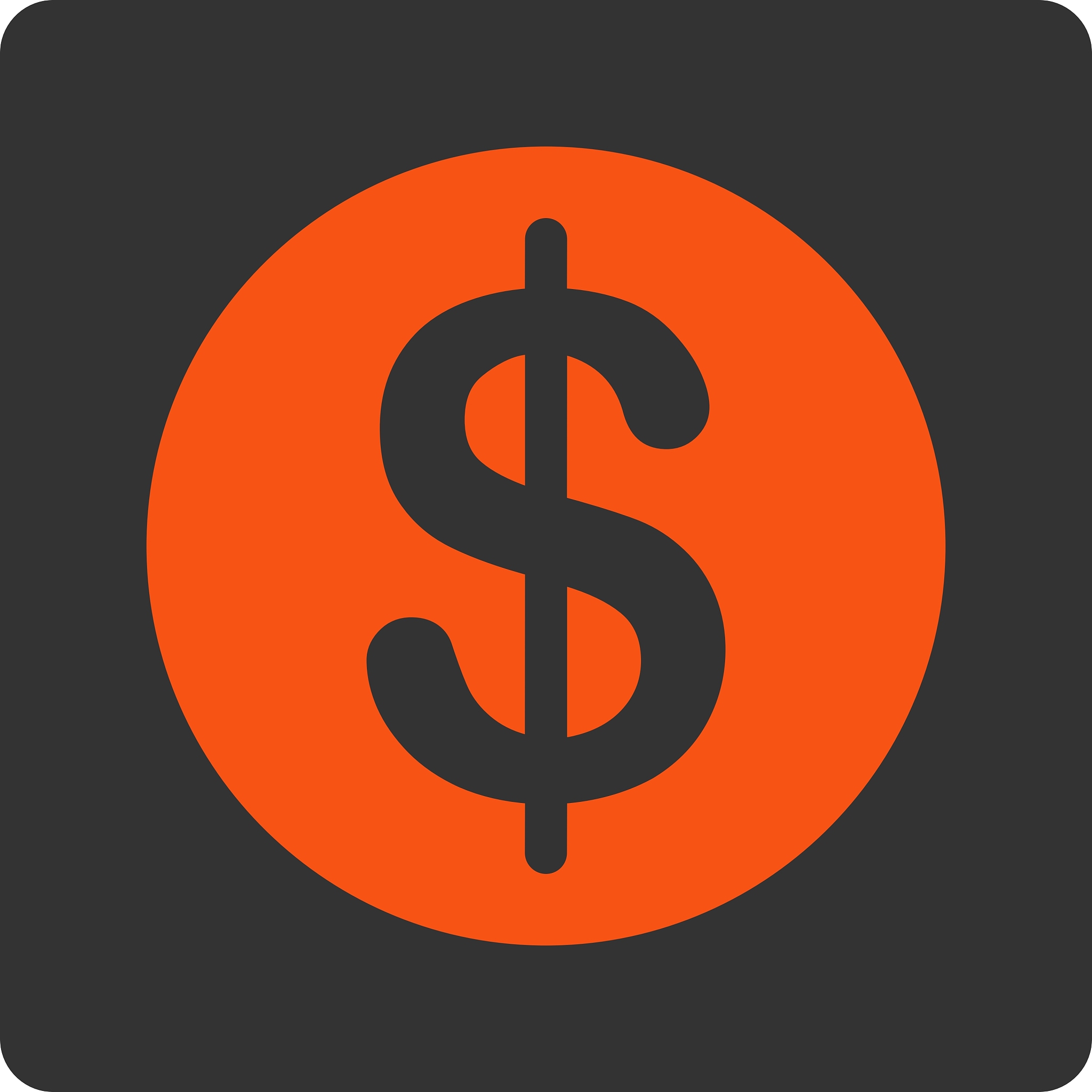 dollar coin icon