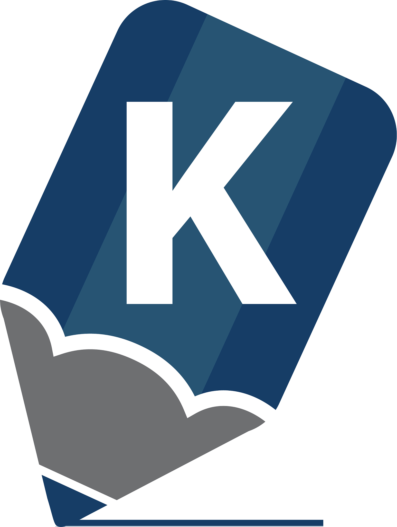 pencil initial k