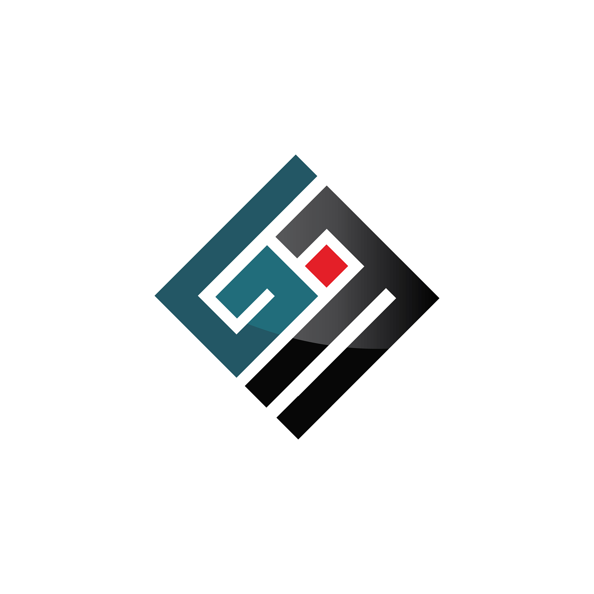 initial letter gm or mg logo design template