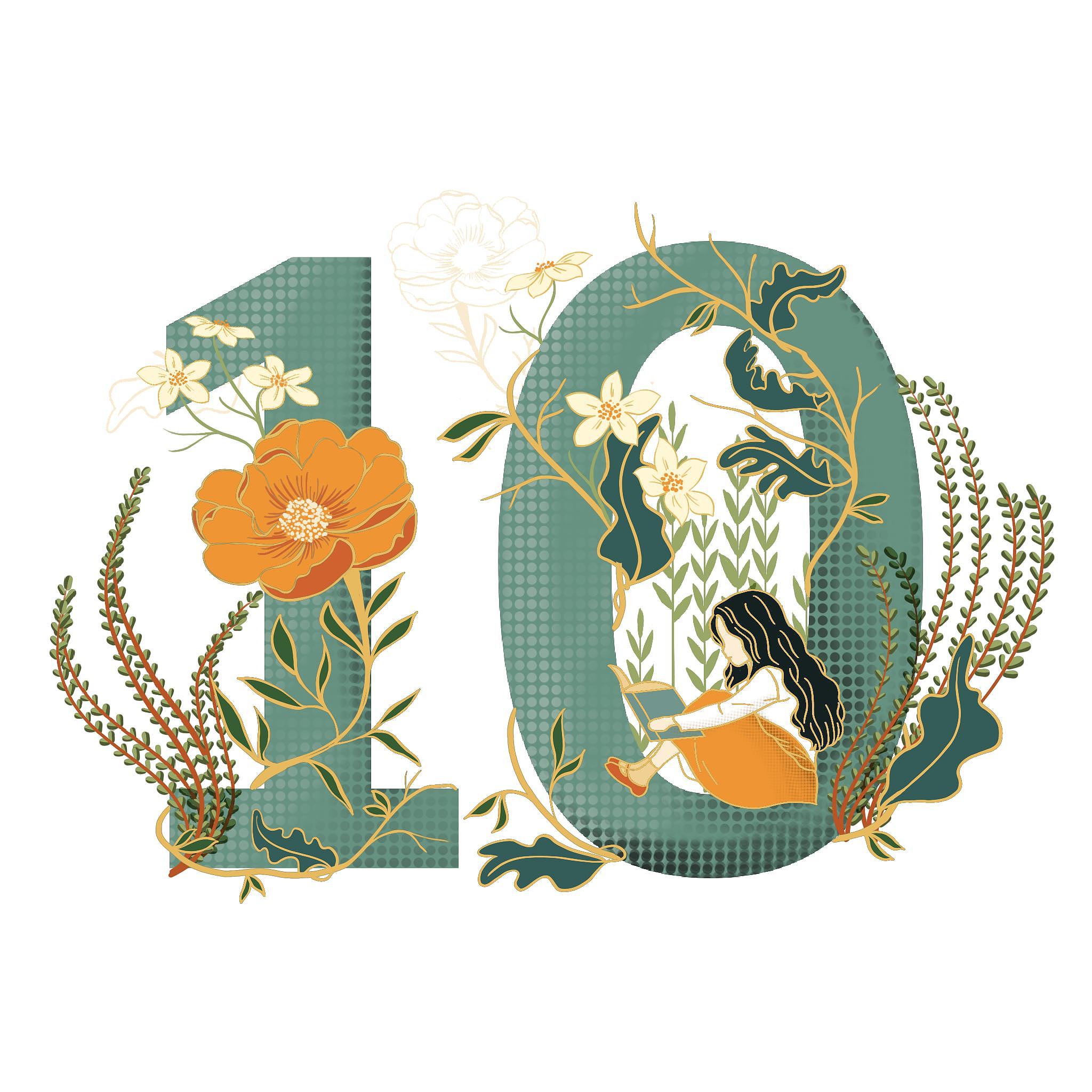 新国风数字插画角色设计：融合传统与时尚