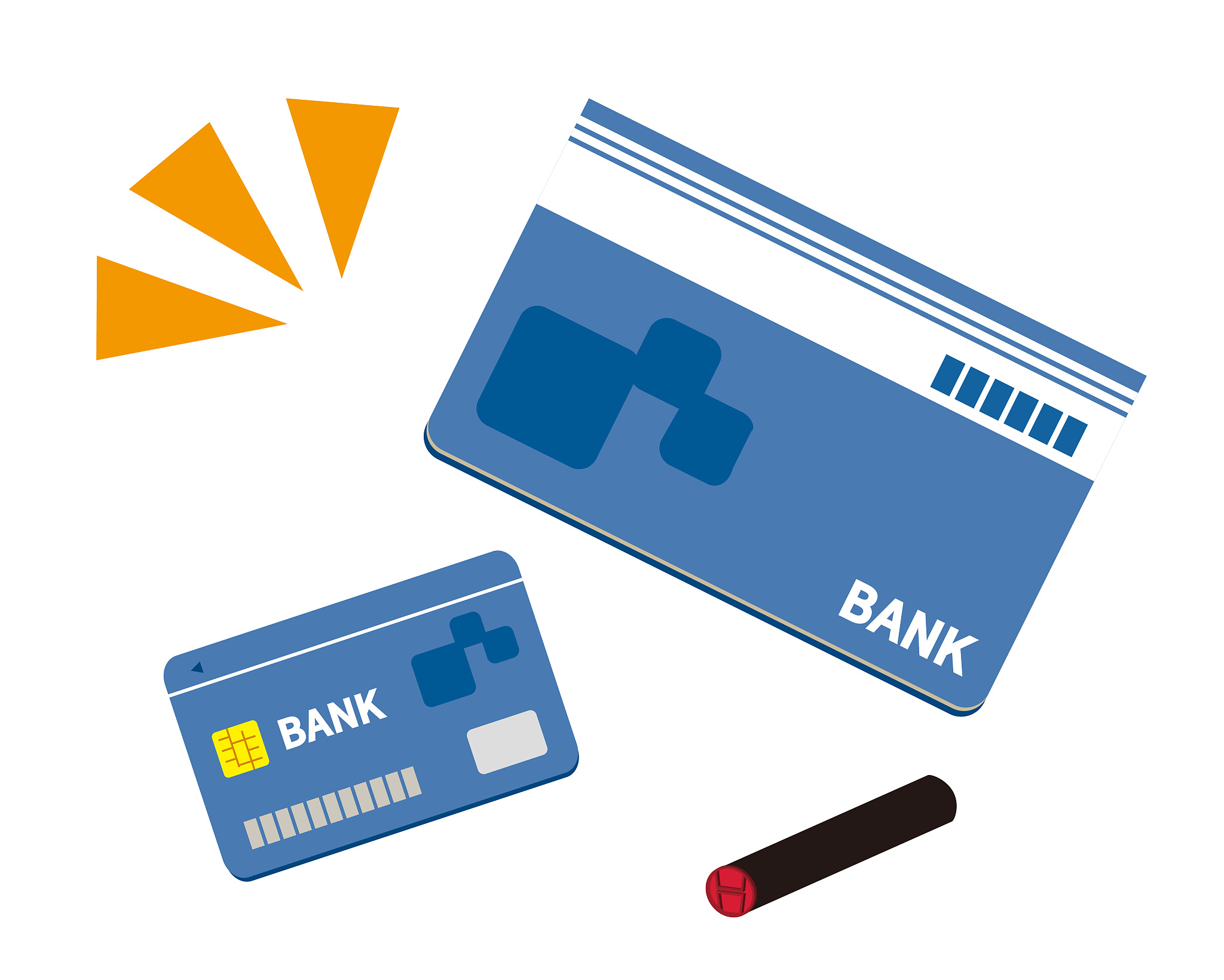 vector icon for bankbook.vector credit card. business and financ