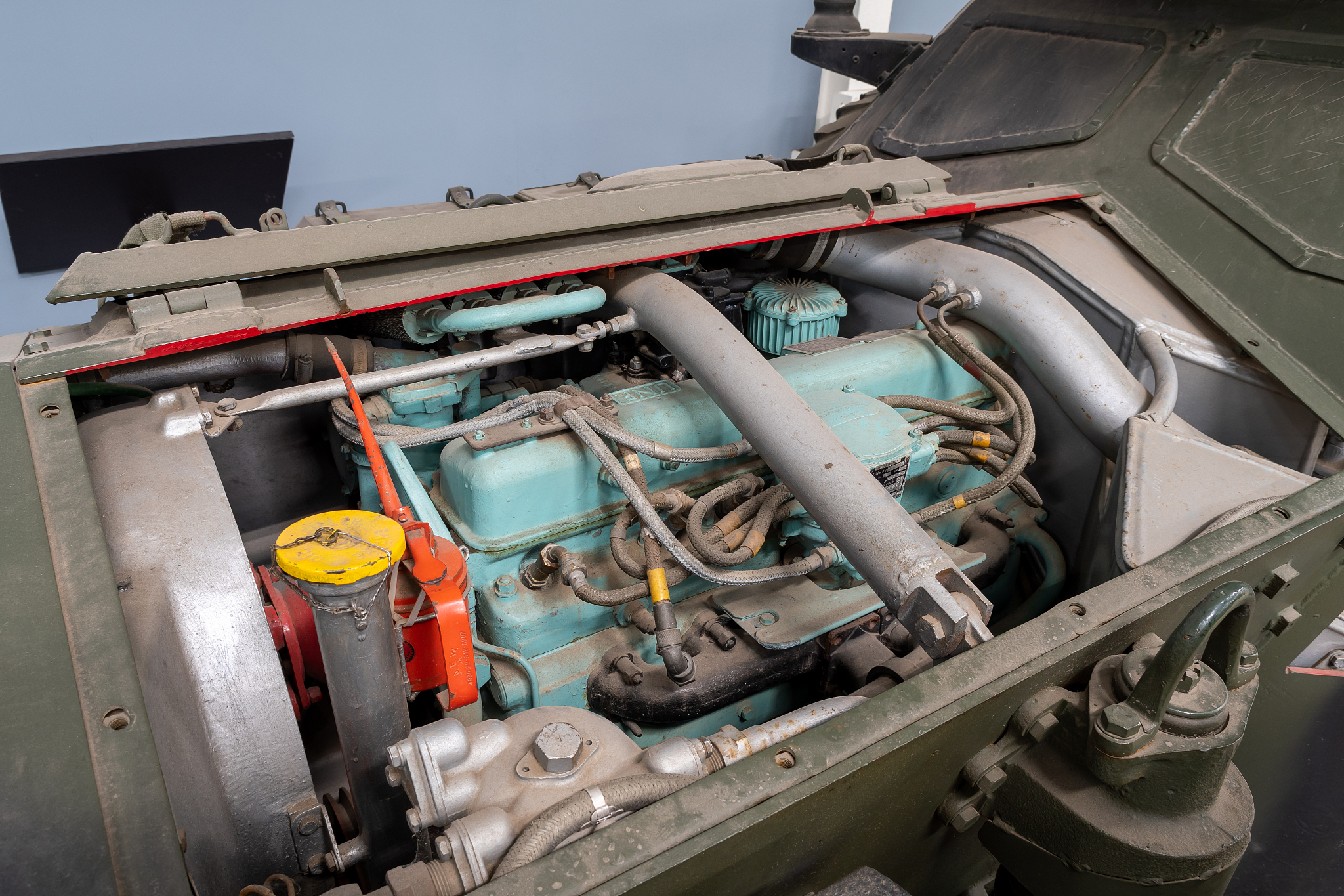 卡车暖风水箱的结构