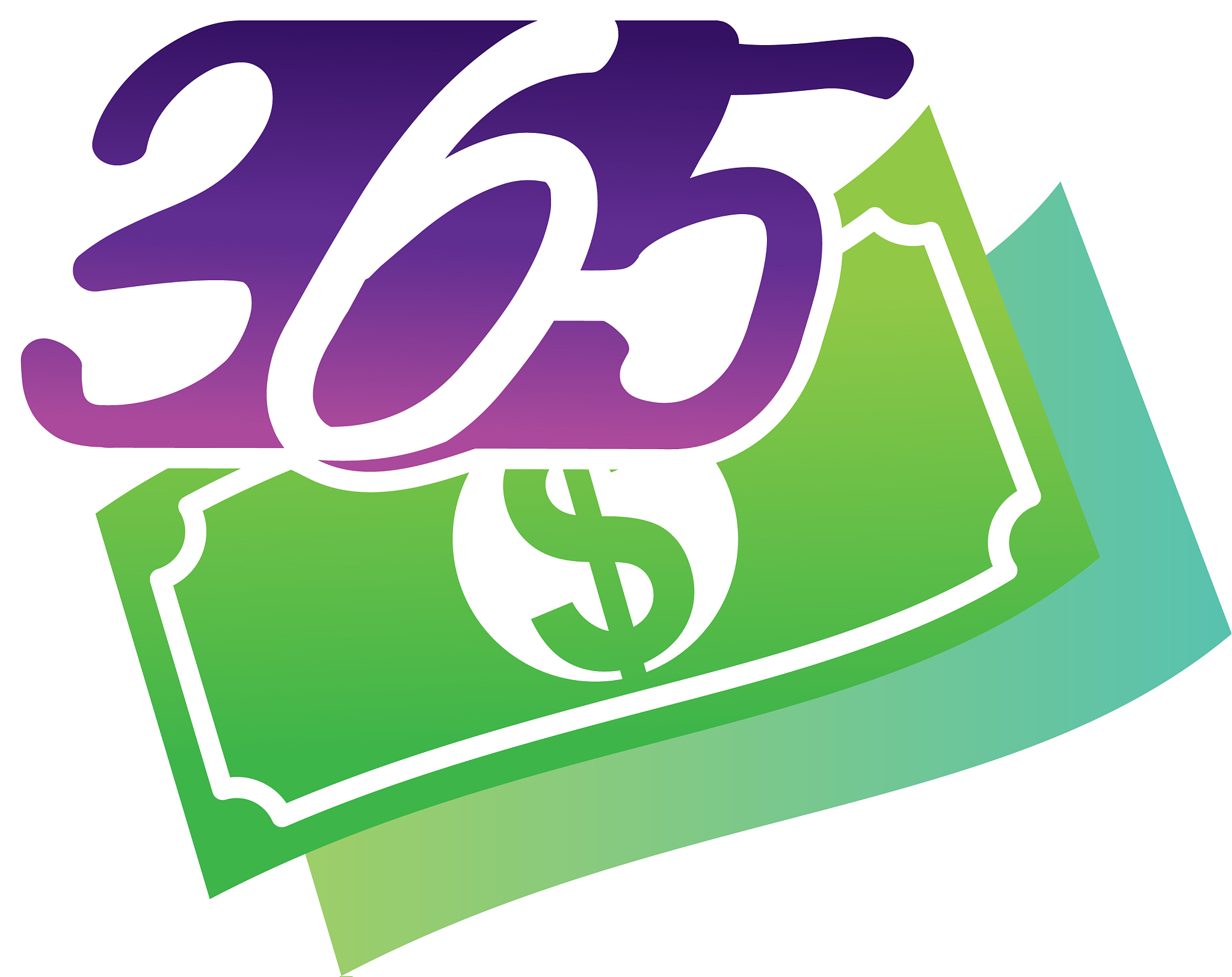mon<strong>e</strong>y finance 365 infinity logo icon design