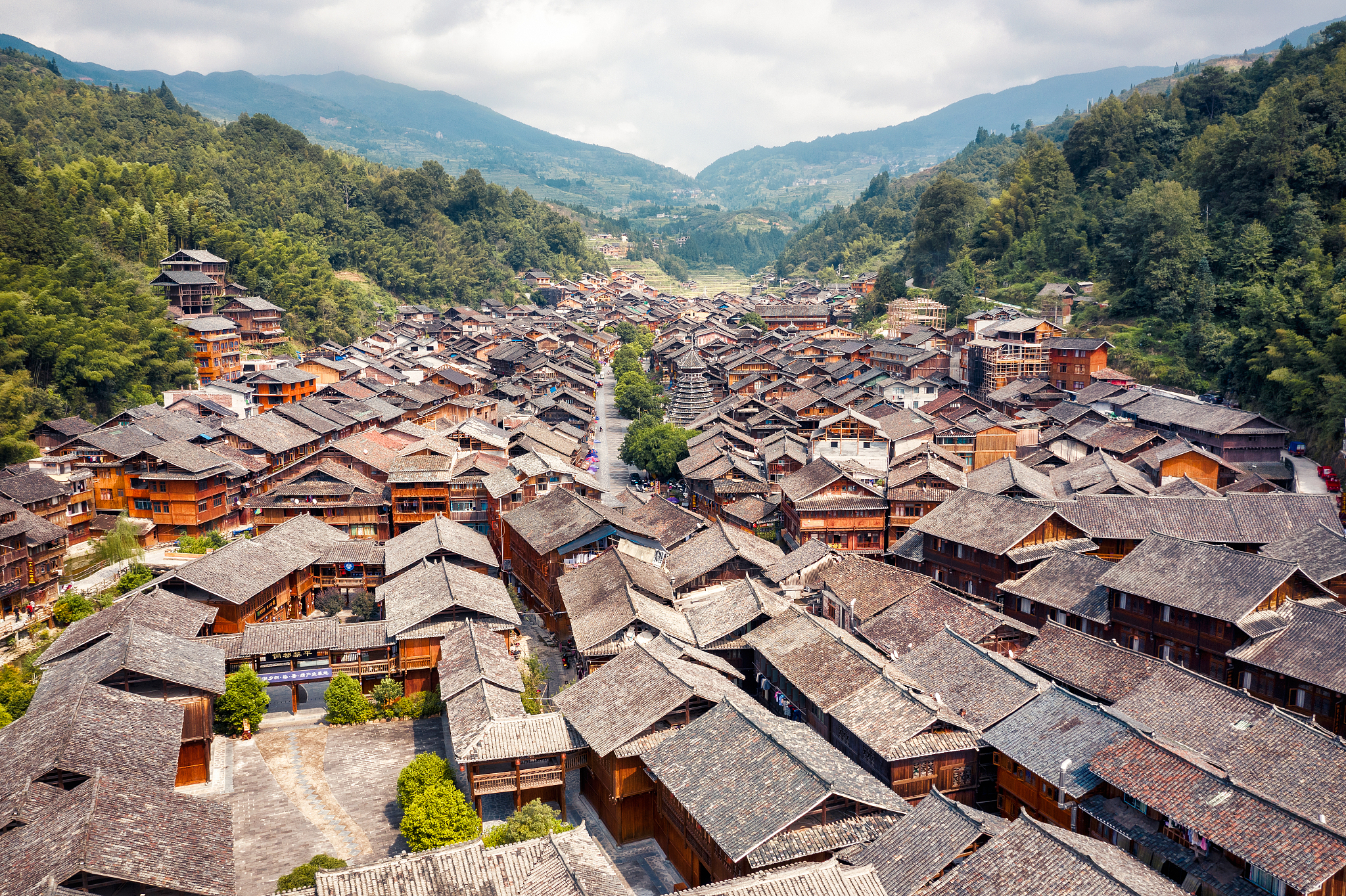 zhaoxing chinese historic town