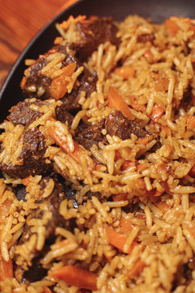 新疆牛肉碎肉手抓饭外卖评价：好吃到爆！