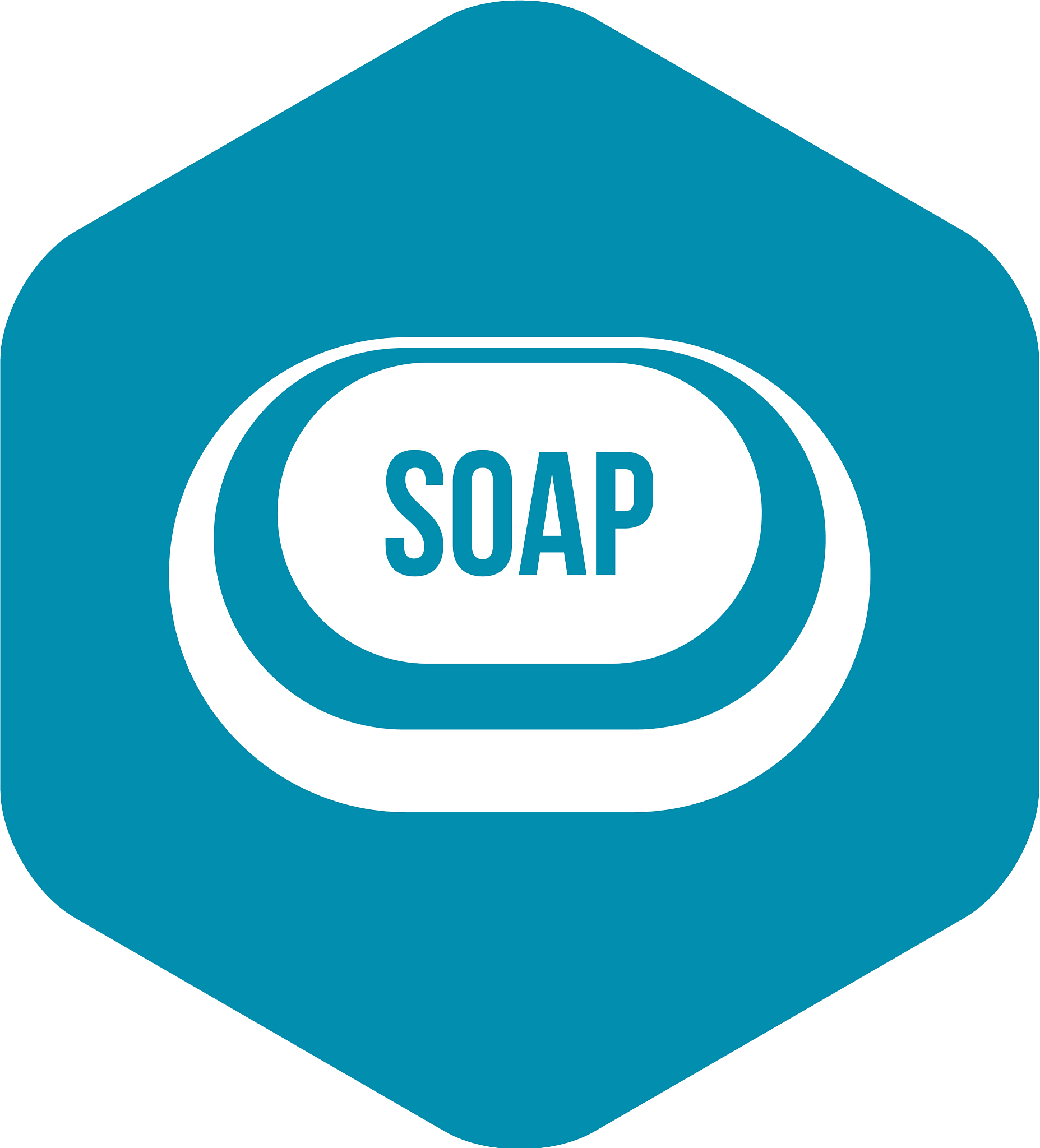 soap icon in simple style