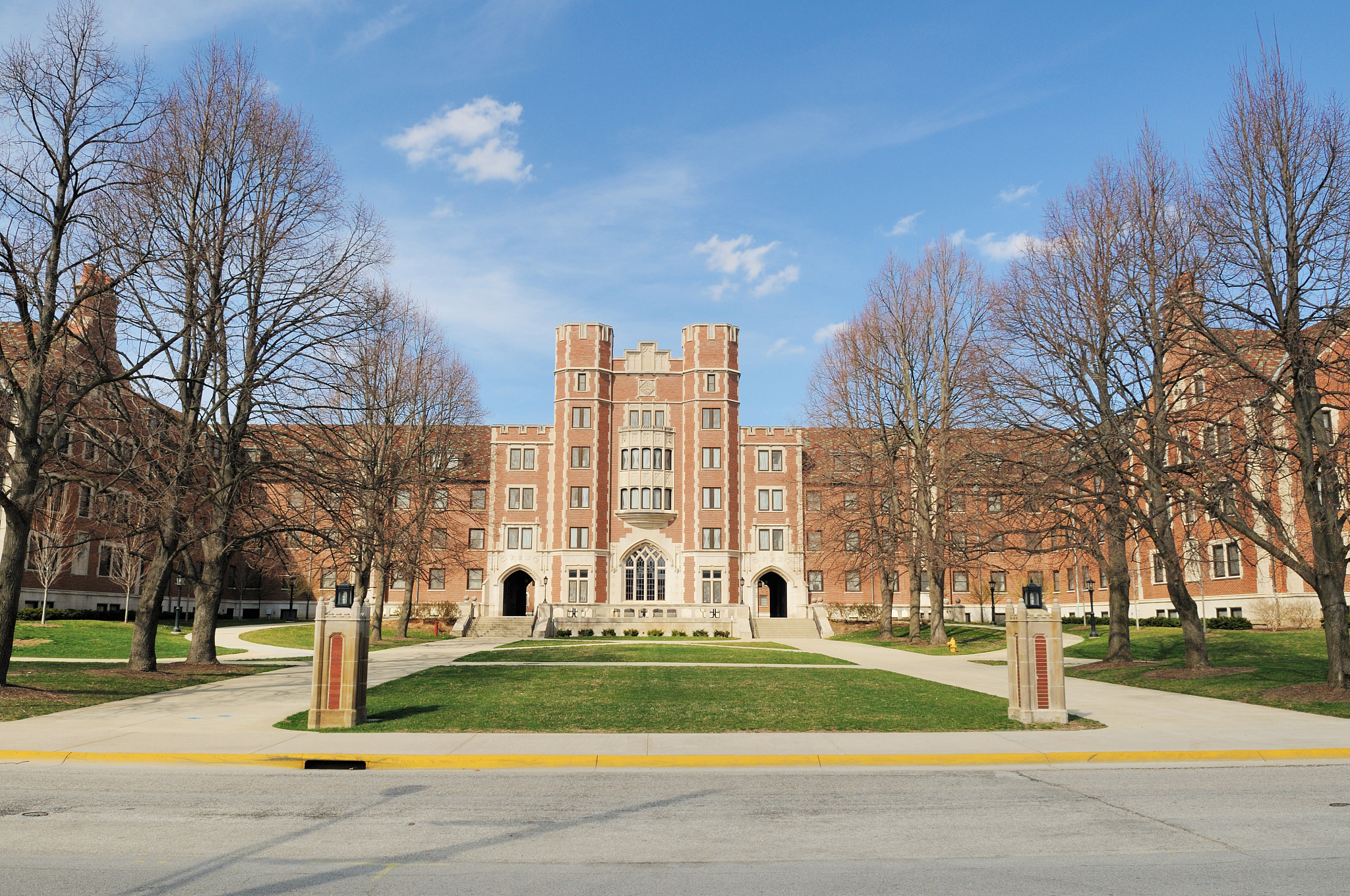classic architecture cary quadrangle purdue university student d