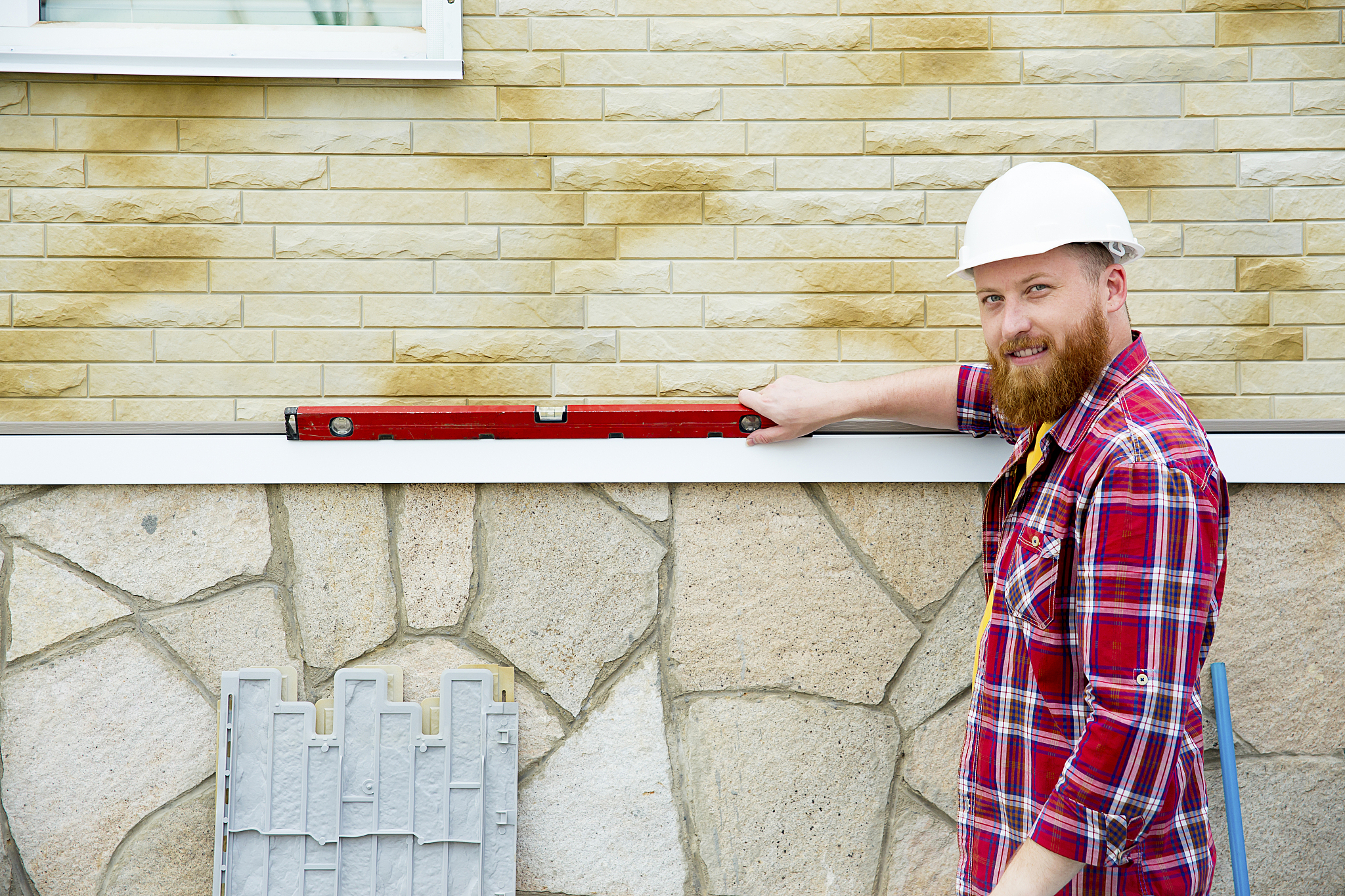 portrait of construction worker