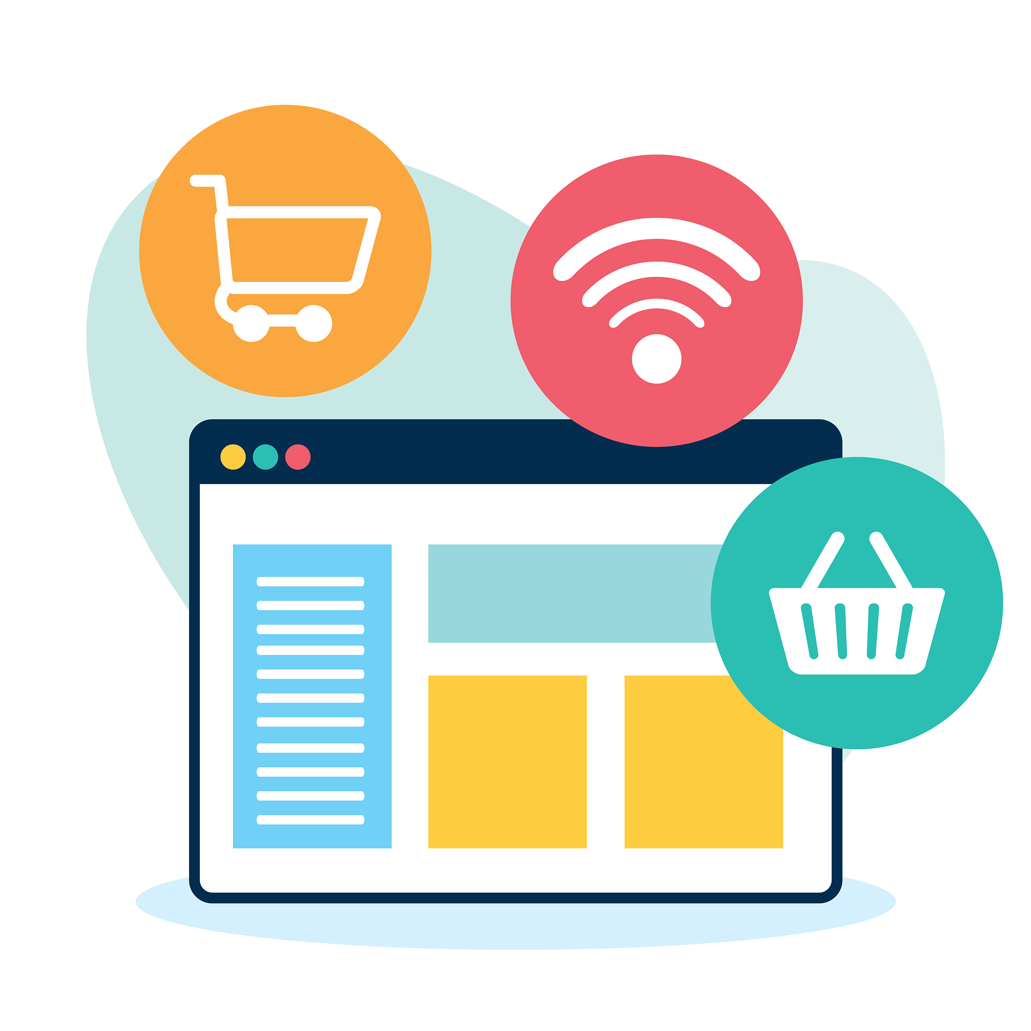online shopping design
