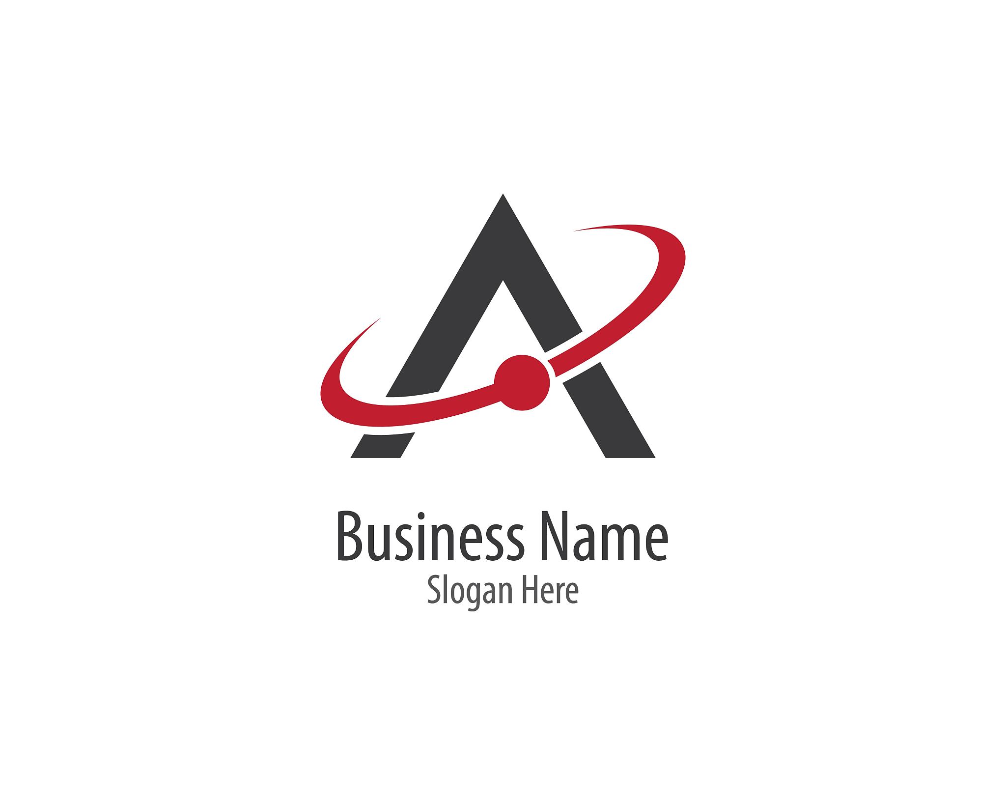 a letter logo vector