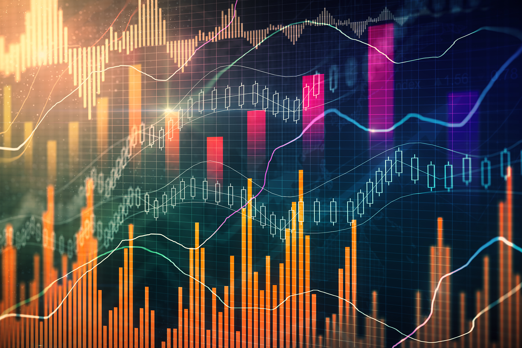 trade and finance wallpaper