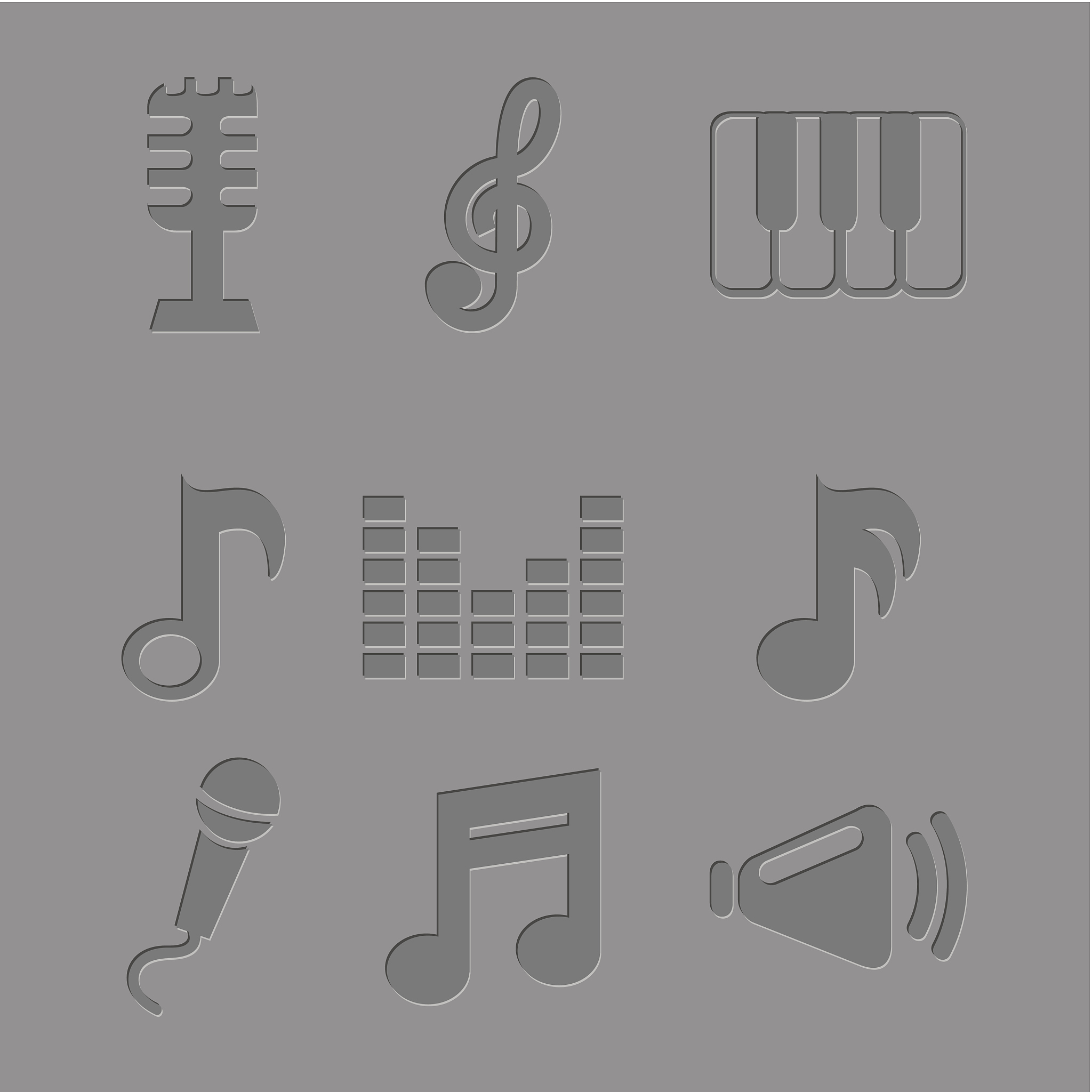 music icons