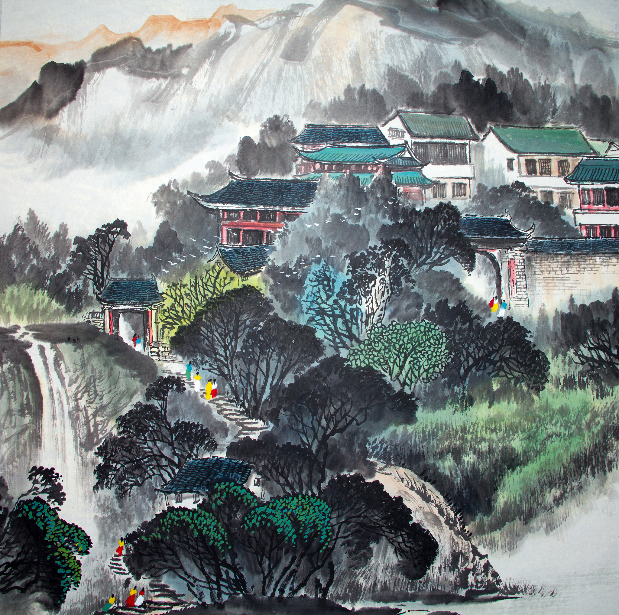 山东著名画家高喜占：水墨、油画大师，作品深受喜爱