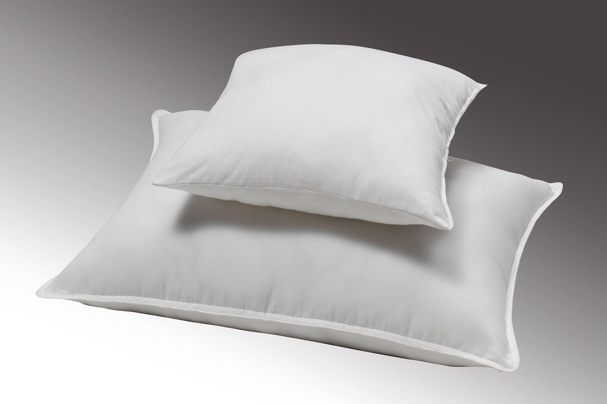 white pillows