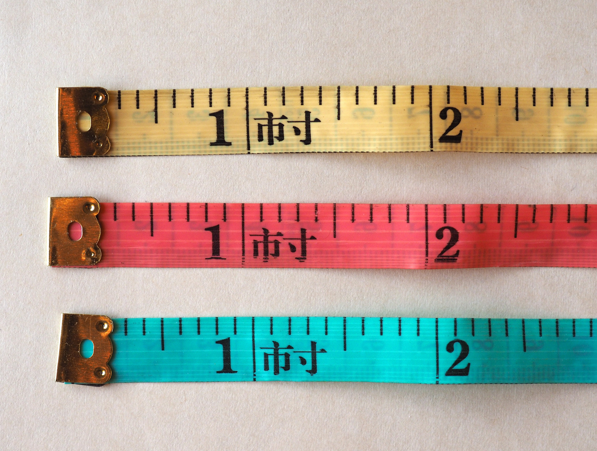 tailor tape ruler in cun (chinese inch)