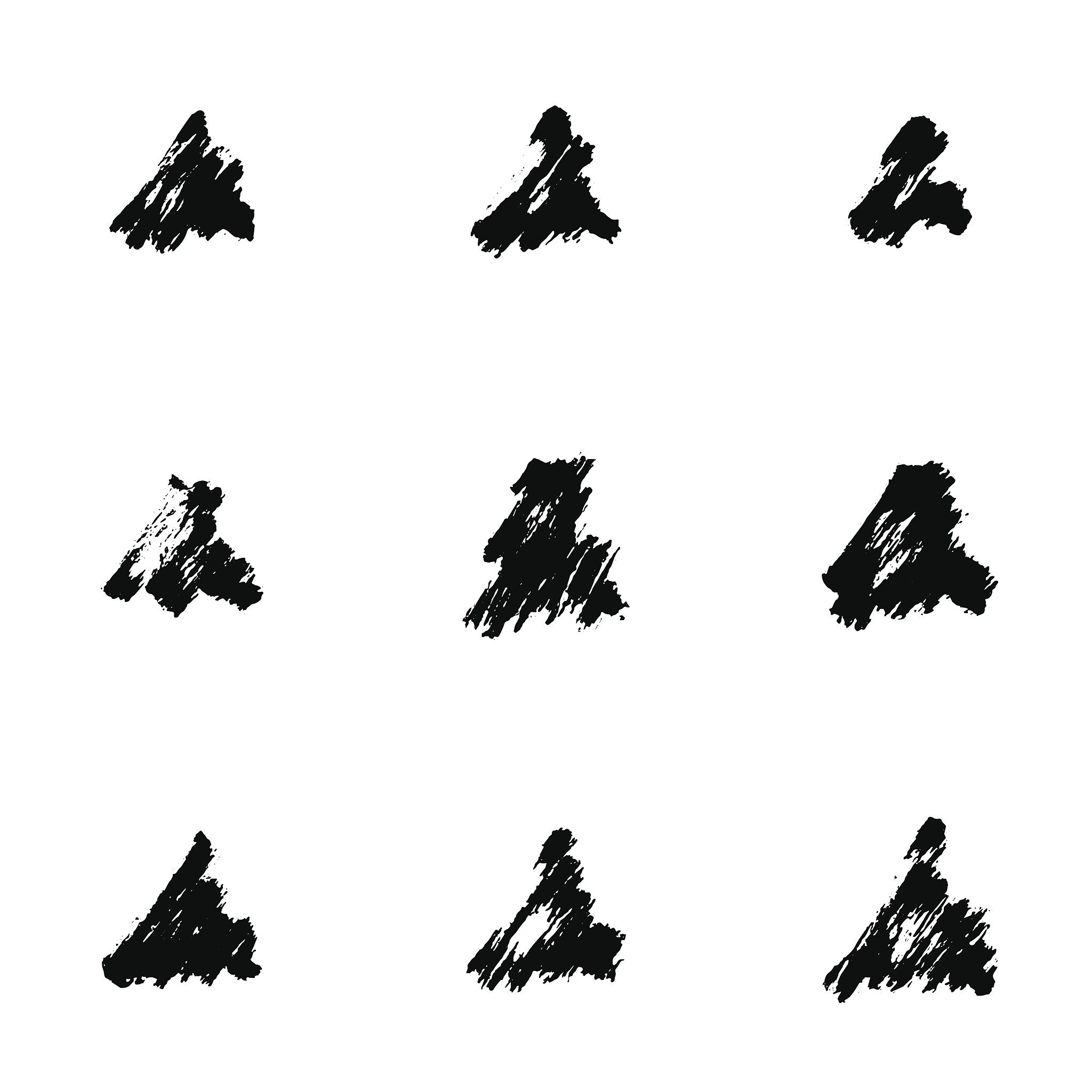 dry brush pattern