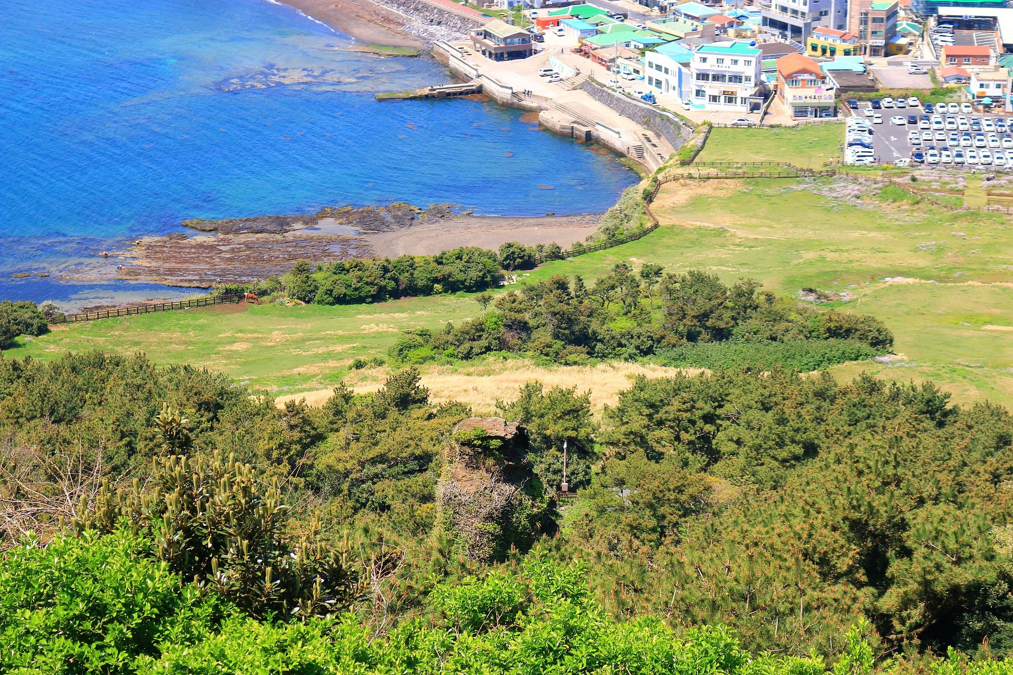 seongsan sunrise peak, unesco world heritage site, sunrise, sunr