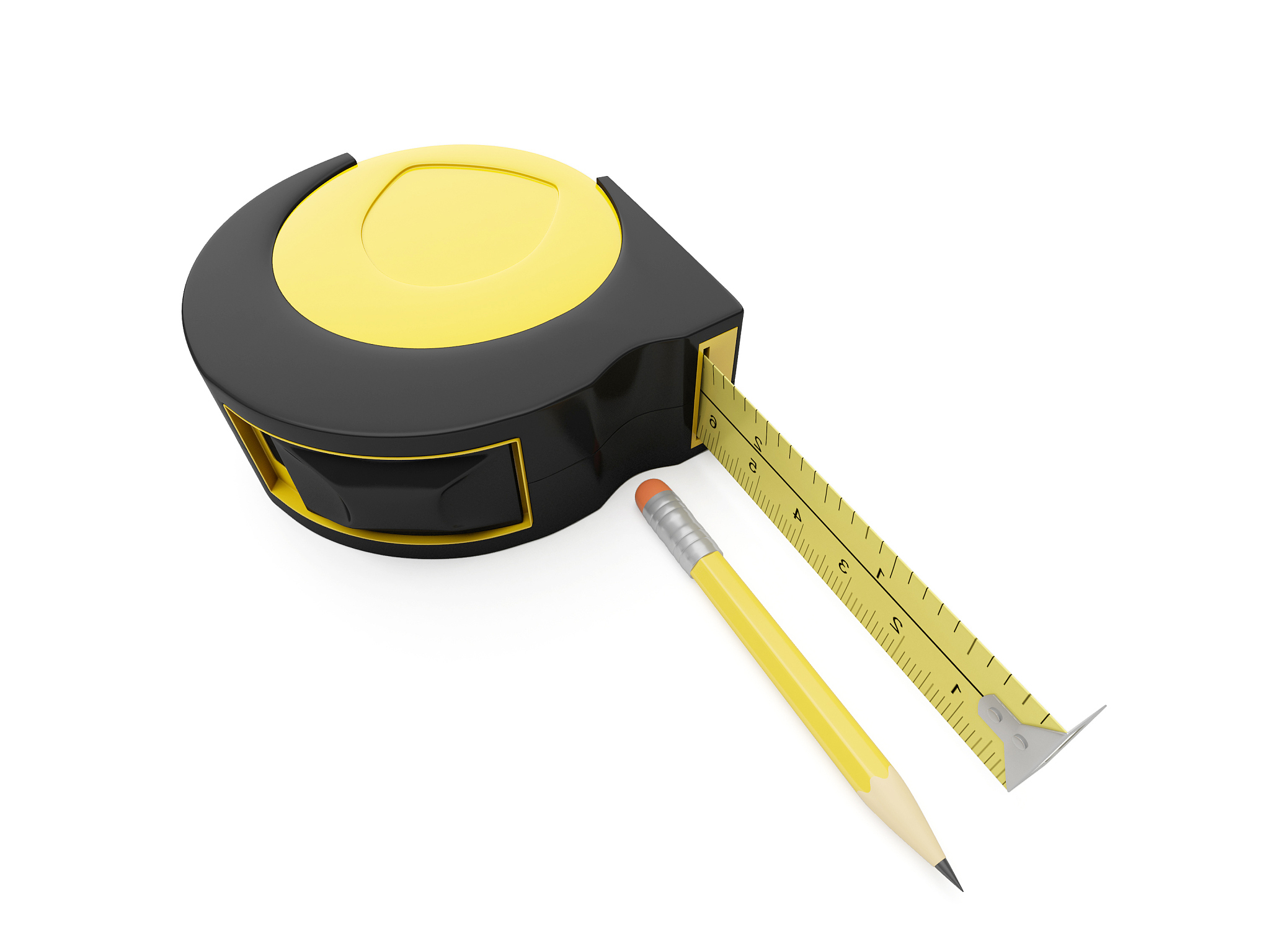 3d illustration: construction tools