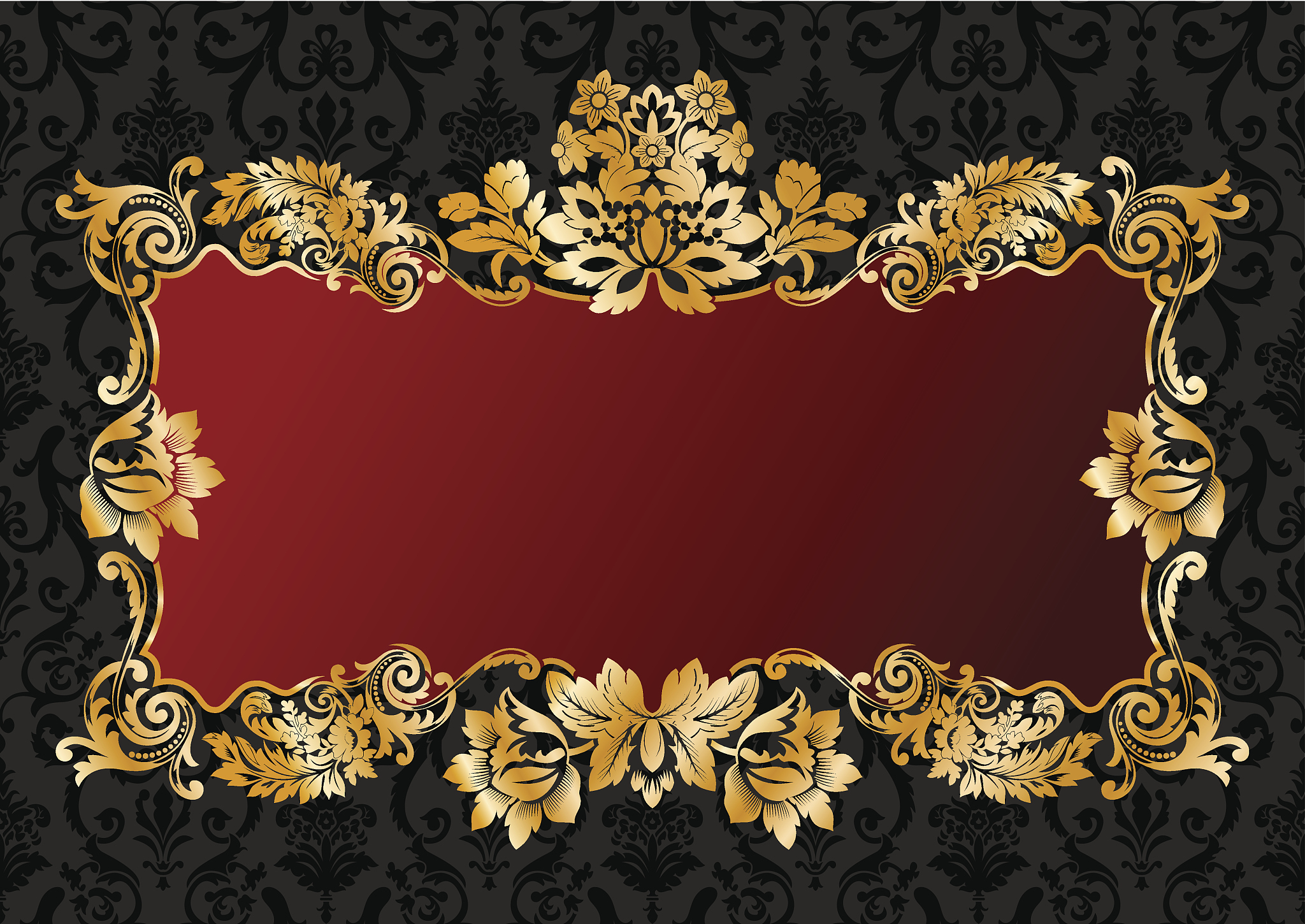 vintage glamour frame
