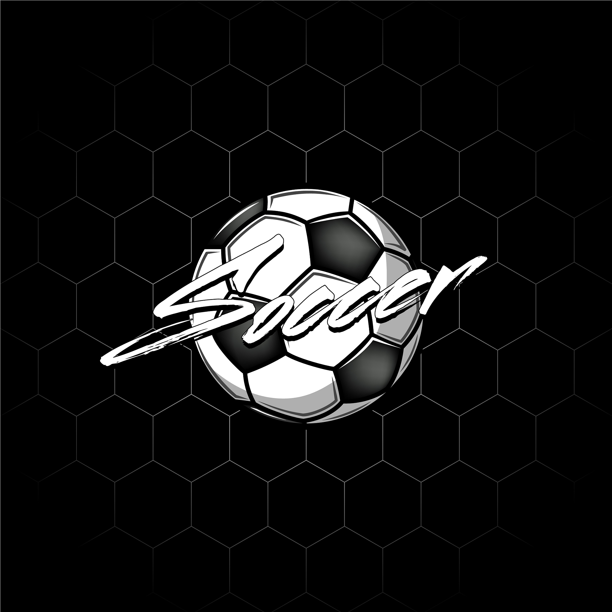 football ball with sunburst on isolated background