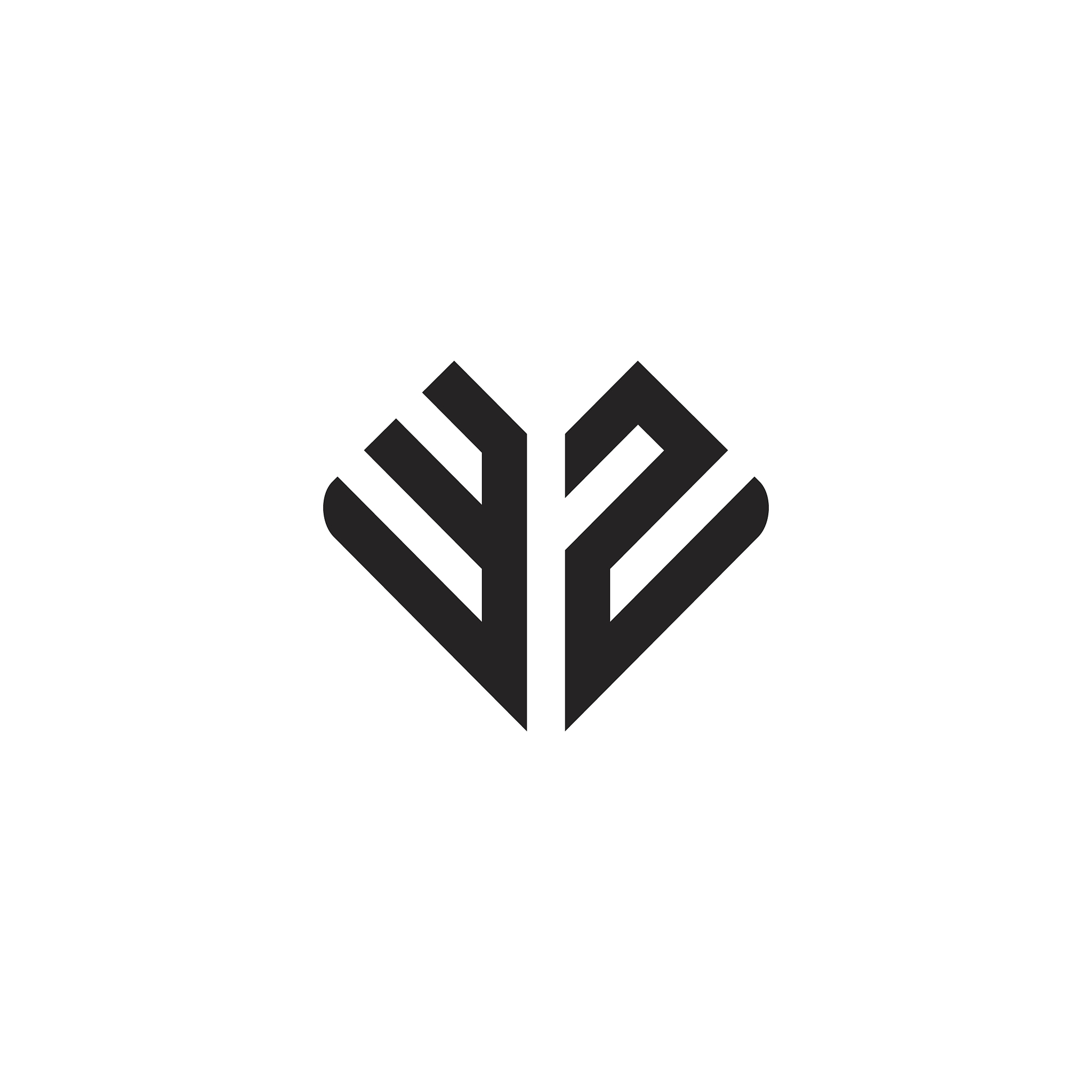wz letter logo icon design template elements
