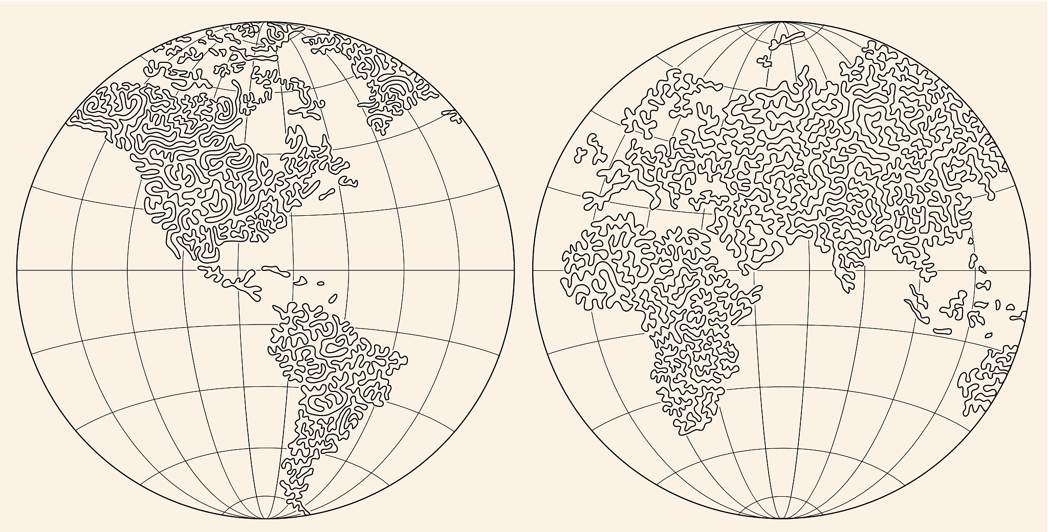 world map