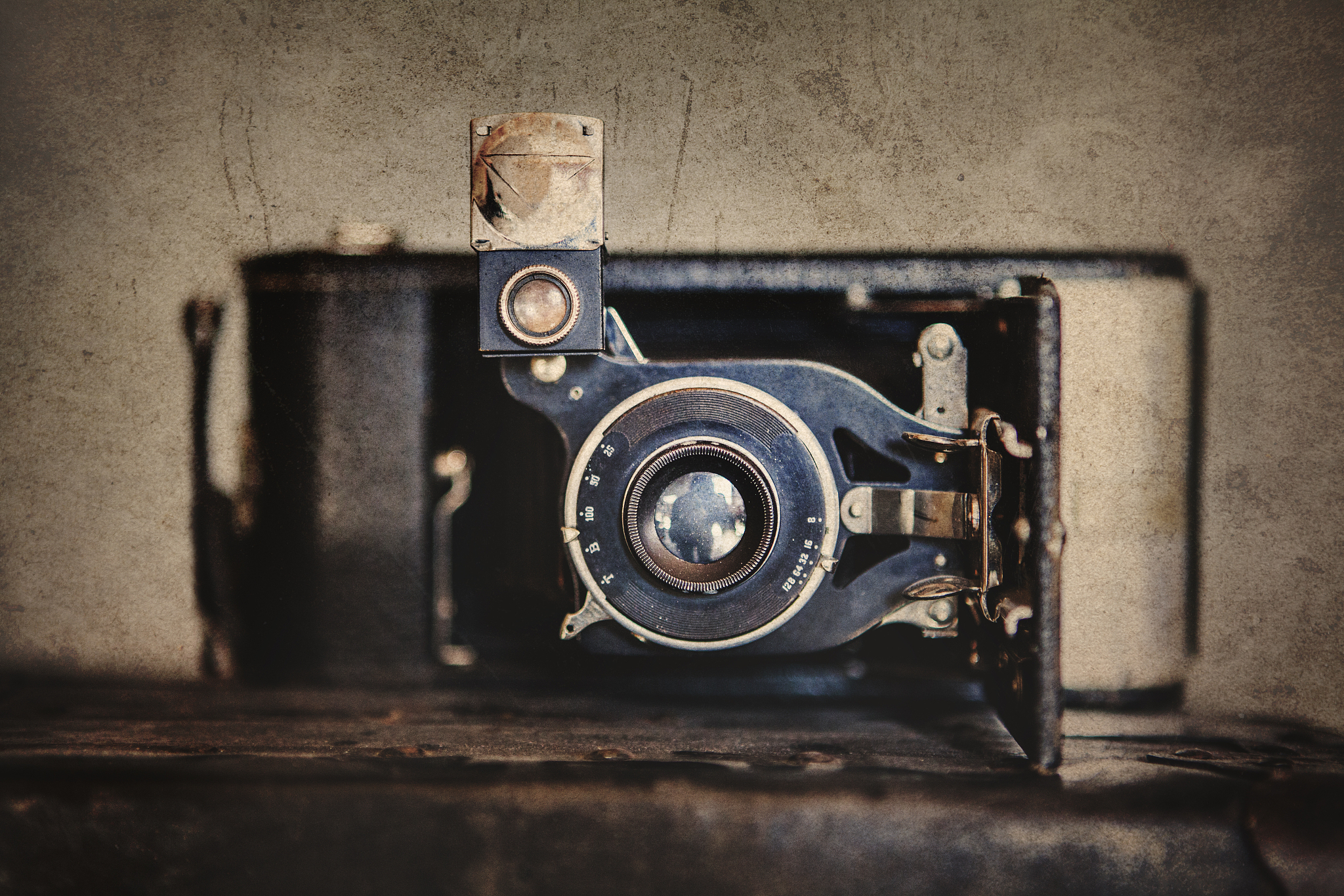 拍摄复古照片镜头