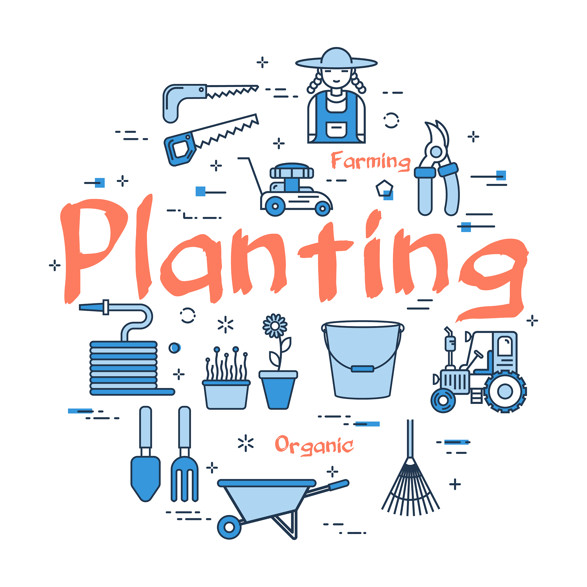 Linear-Plateau Relationship between Planting Density and Leaf Area Index