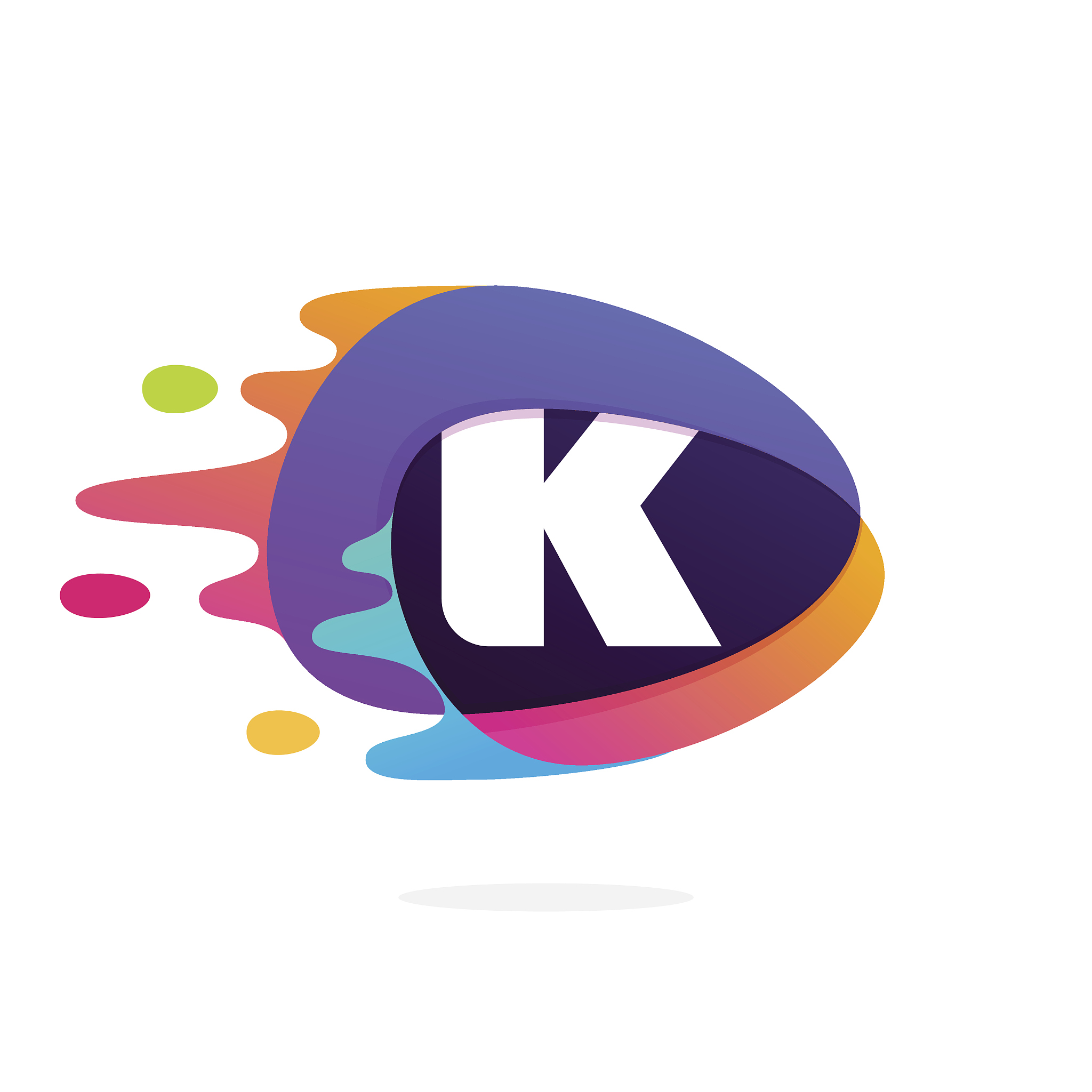 迅速,三角形,英文字母<strong>k</strong>,图标,分界线,活力,运动,字母,色彩鲜艳,商业