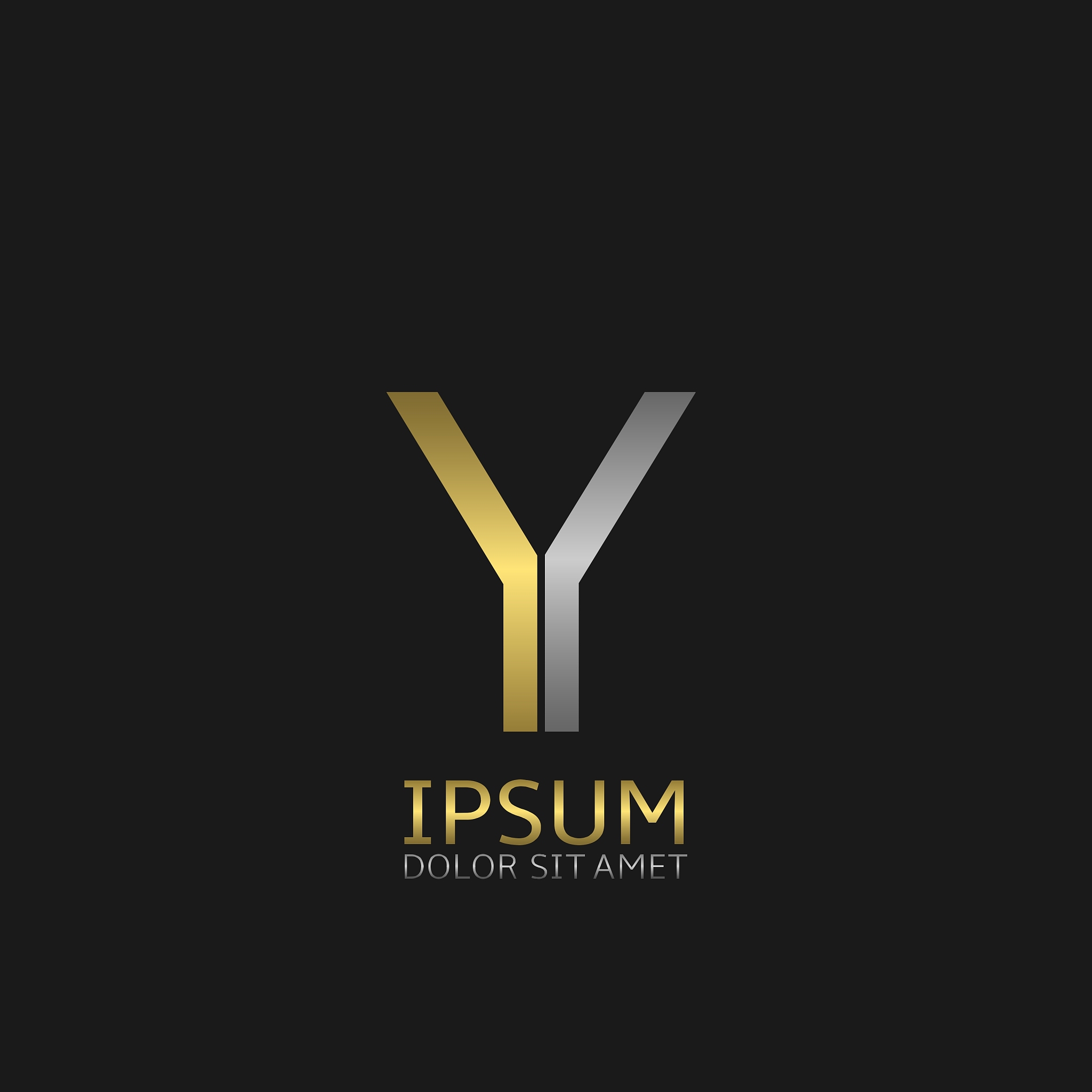 y letter logo