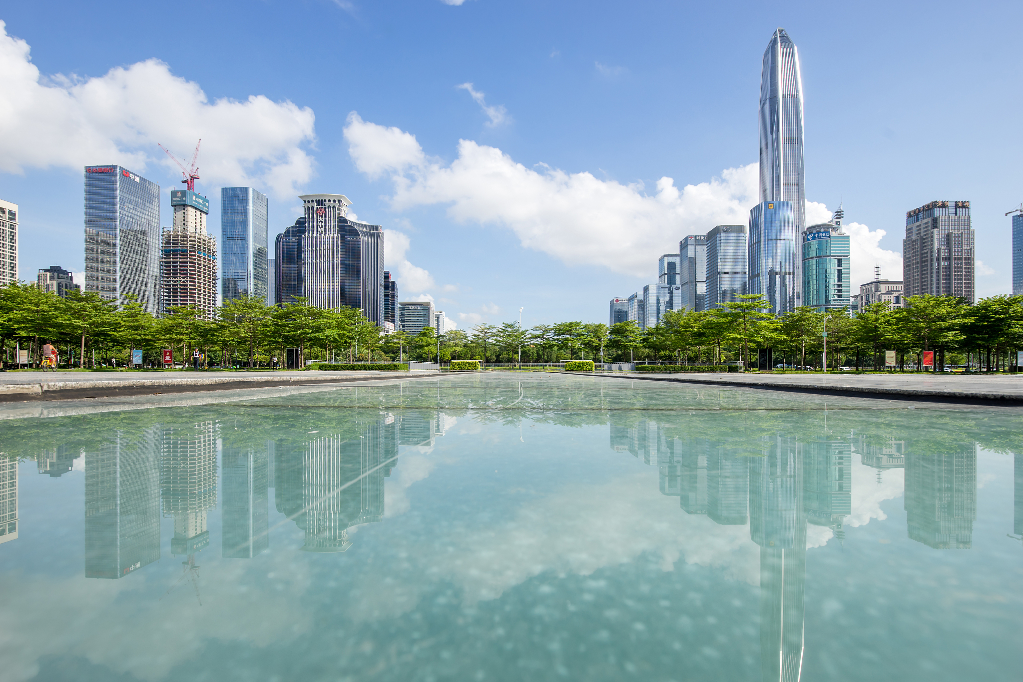 深圳市民中心城市建筑