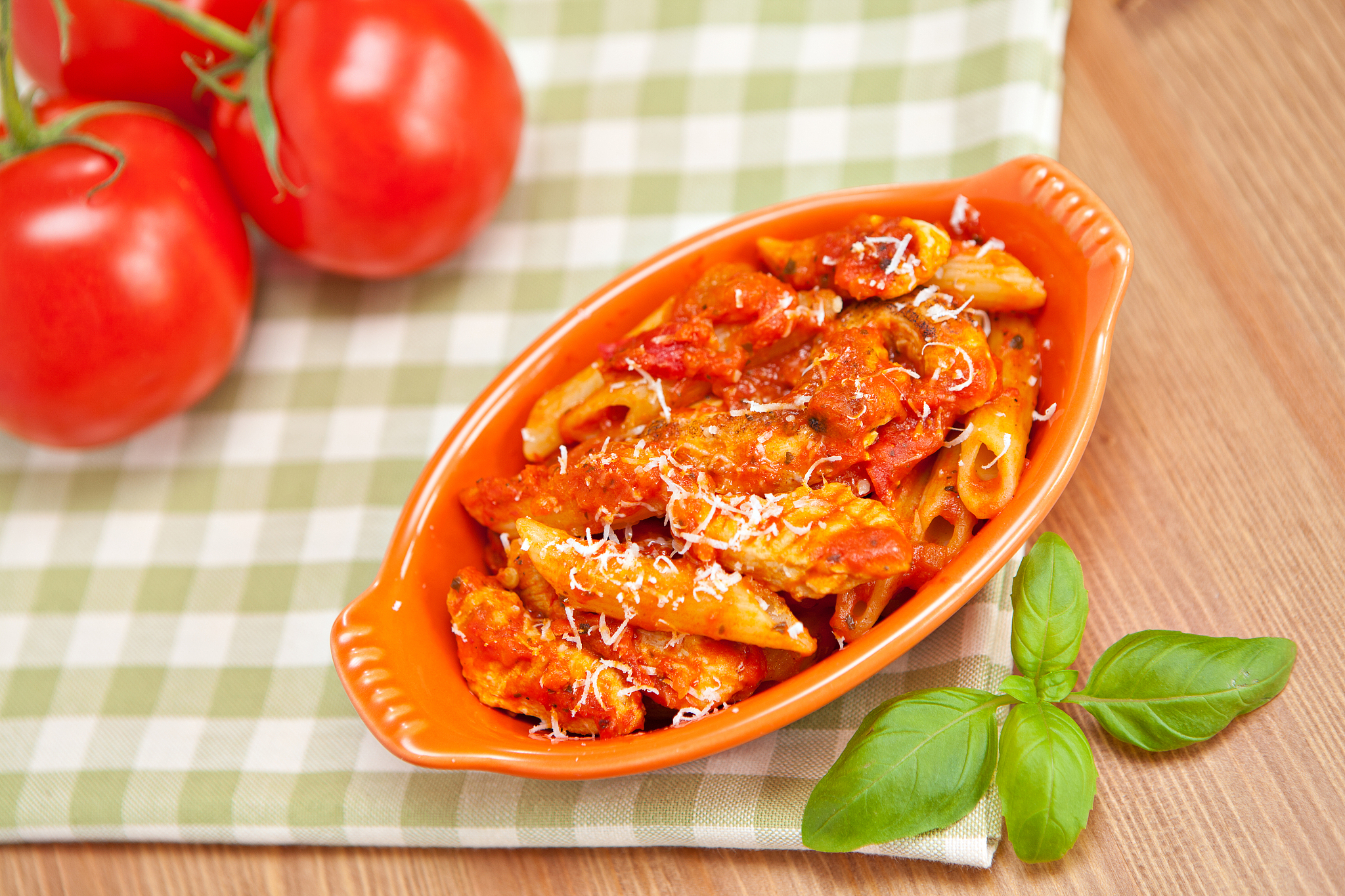 spicy chicken penne pasta