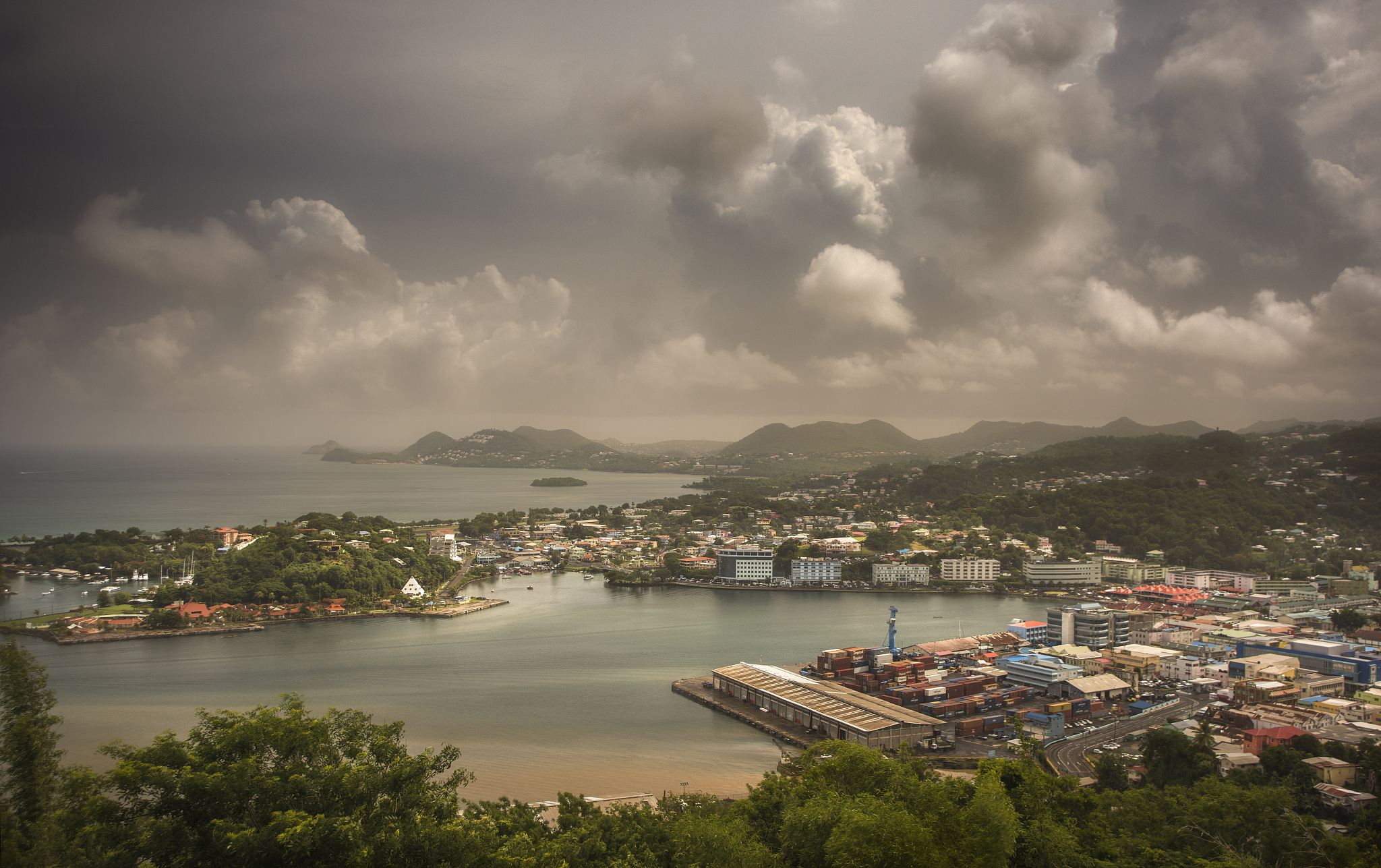 castries city